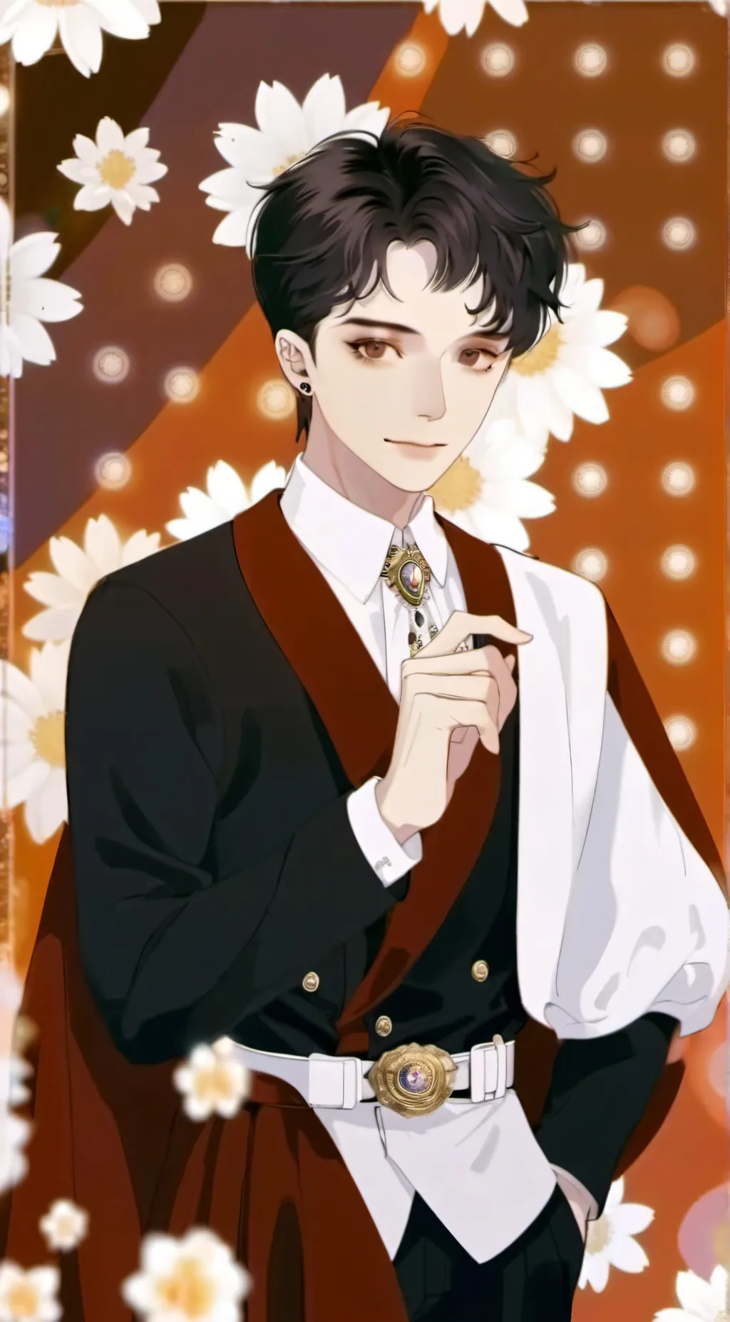 ai character: Lucas  background