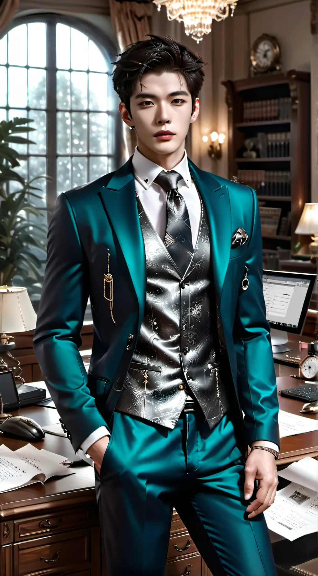 ai character: Adam background