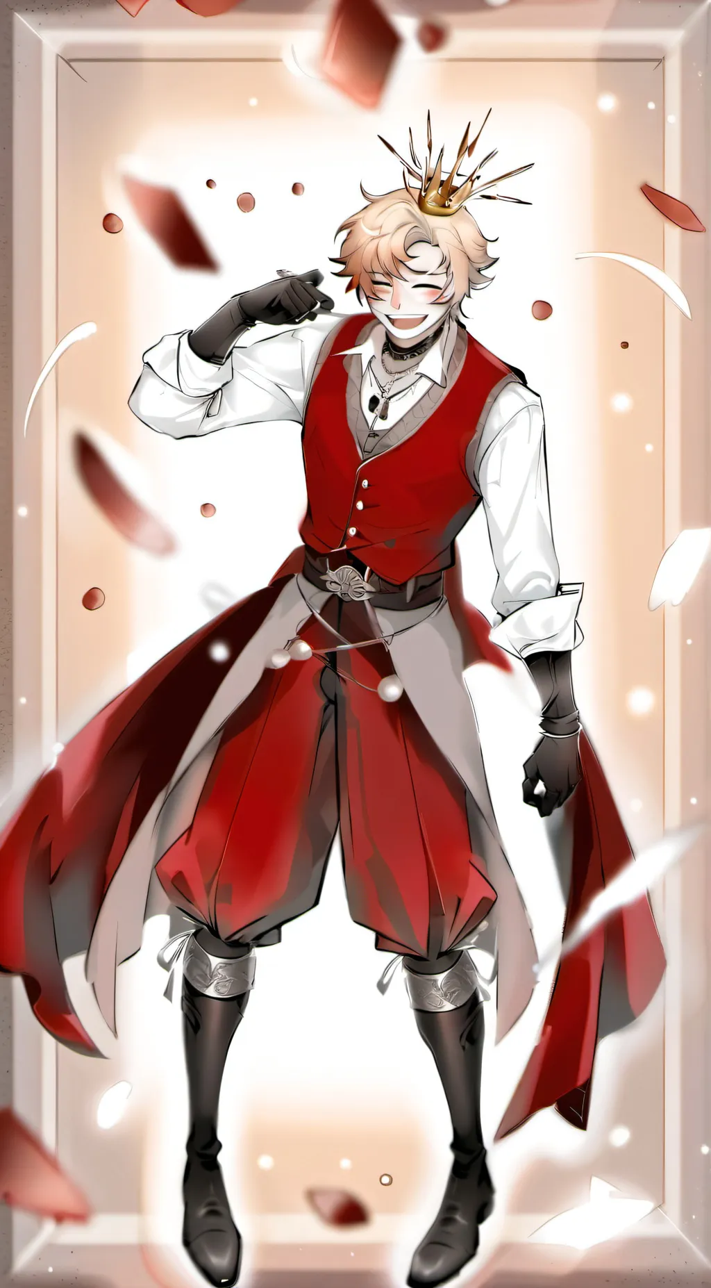 ai character: $-Lucifer-$ background