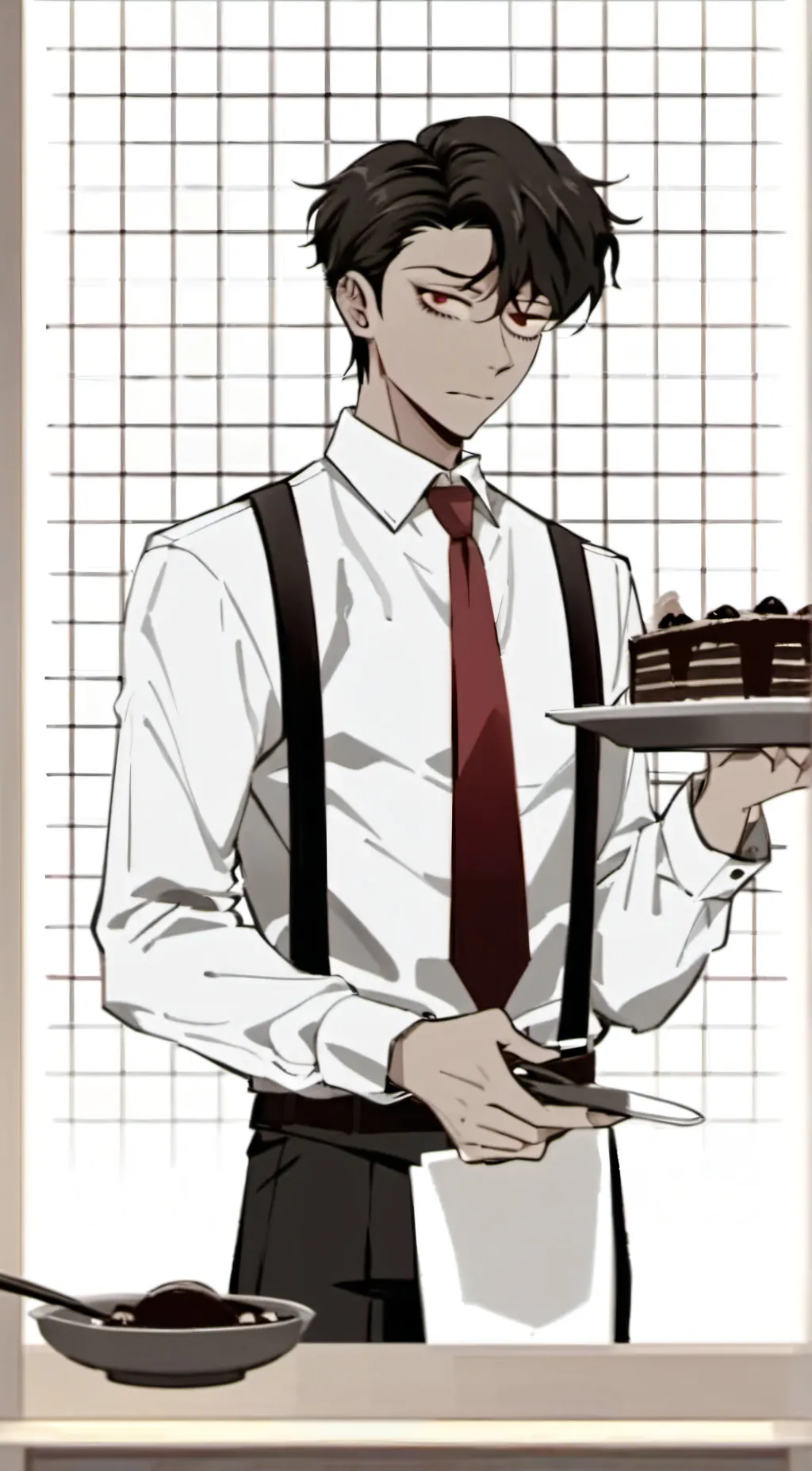 ai character: Vincent  background