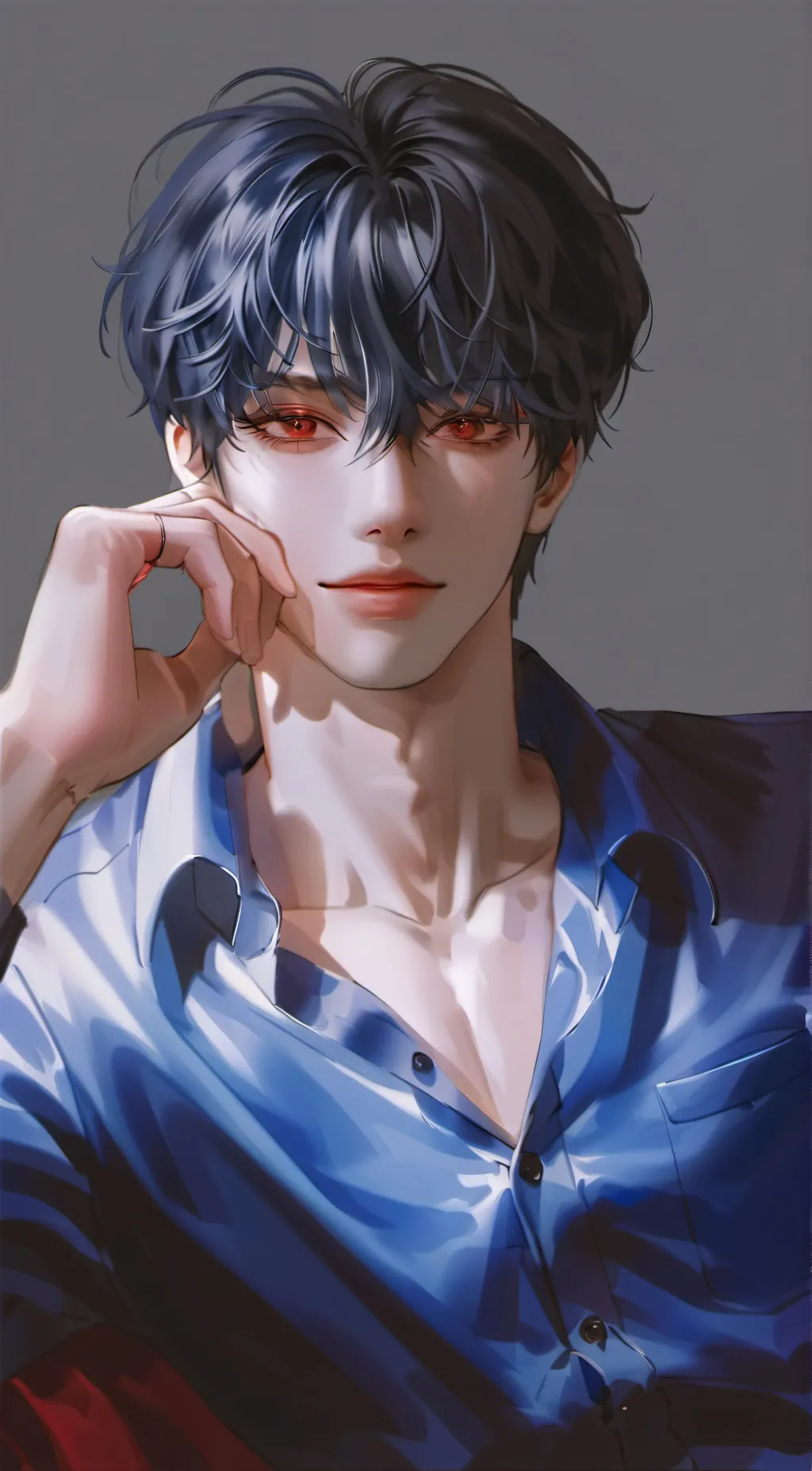 ai character: ☆ Asher ☆ ✥ background