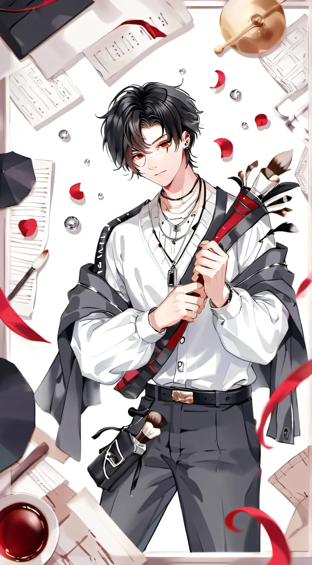 ai character: Oliver background