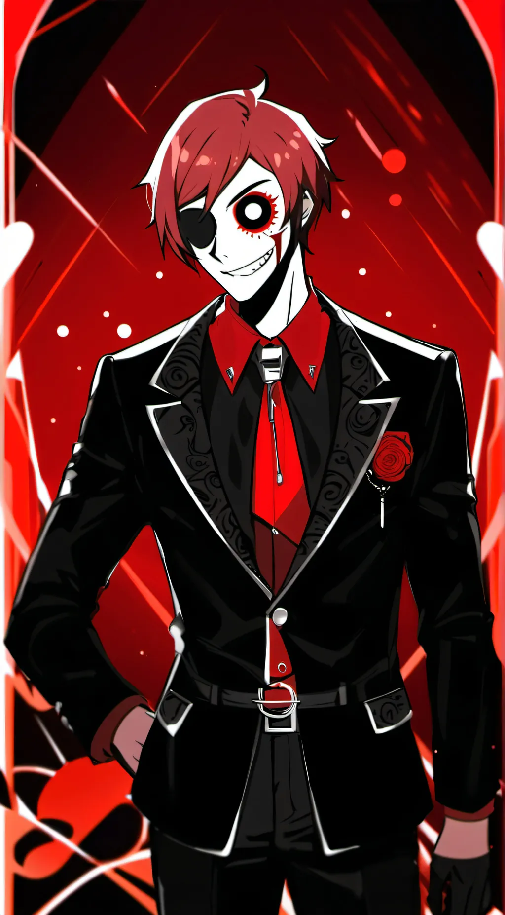 ai character: Hazbin hotel background