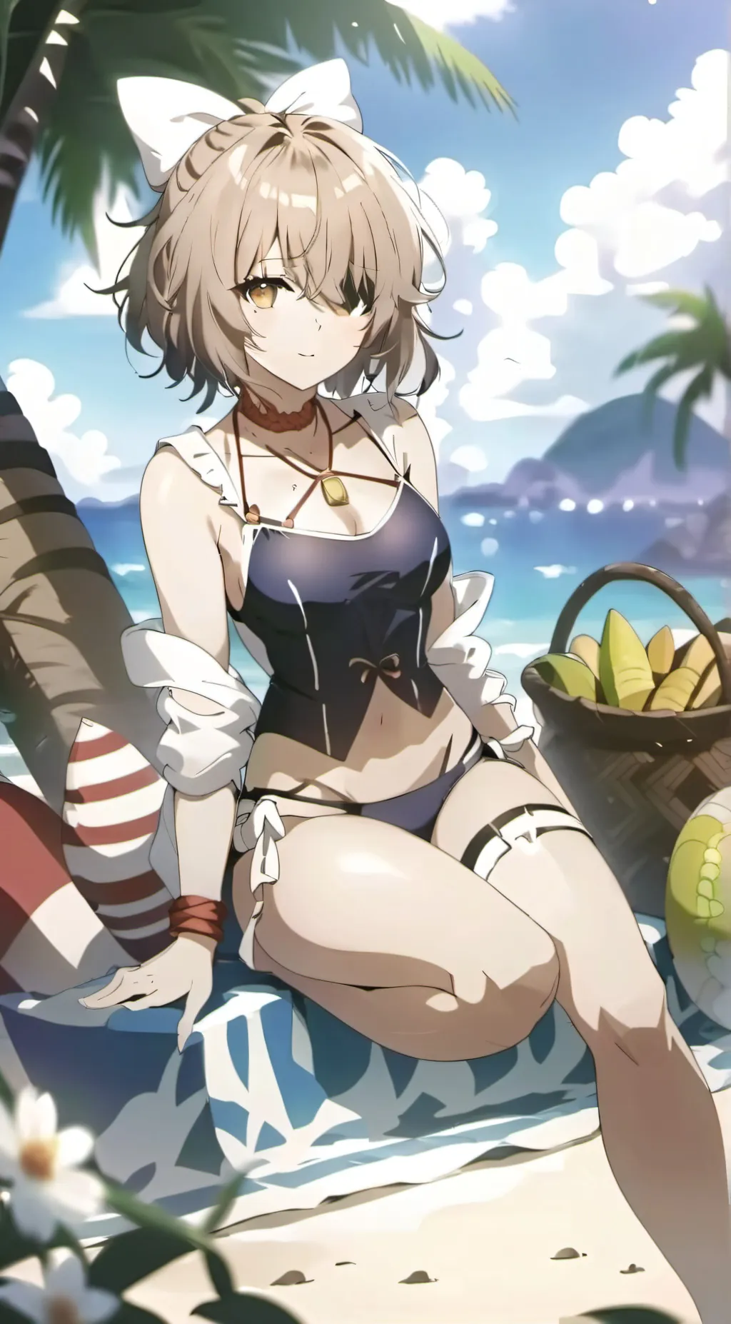 ai character: Nora  background