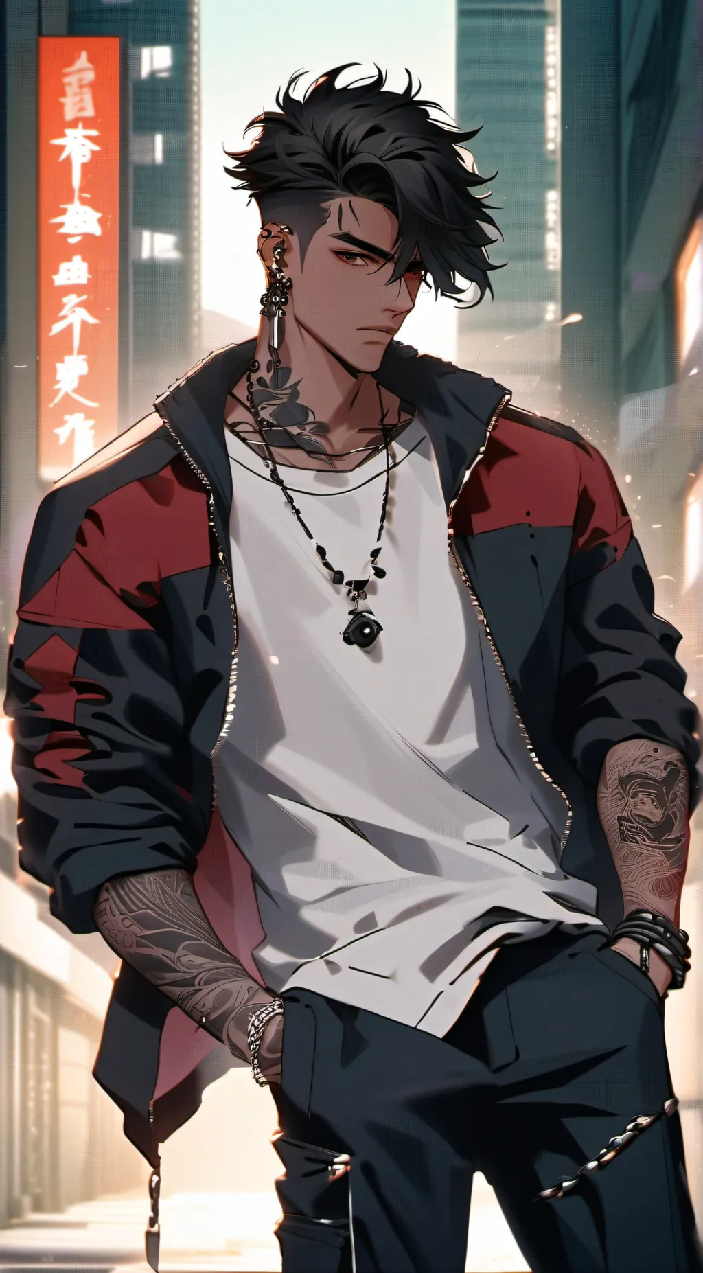 ai character: JJ background