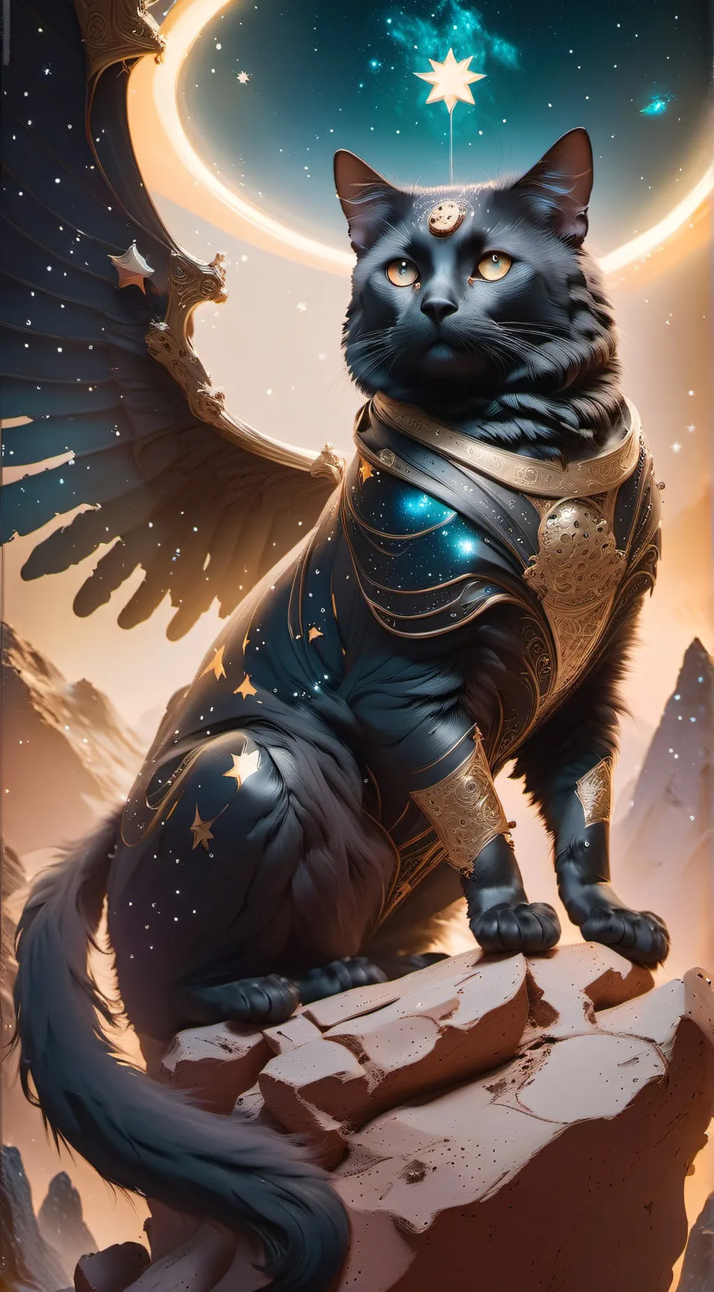 ai character: Stardtift background