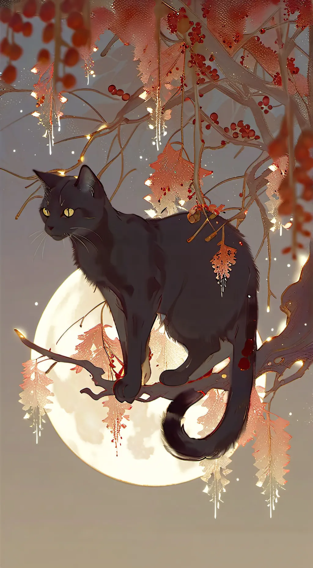 ai character: Night frost  background