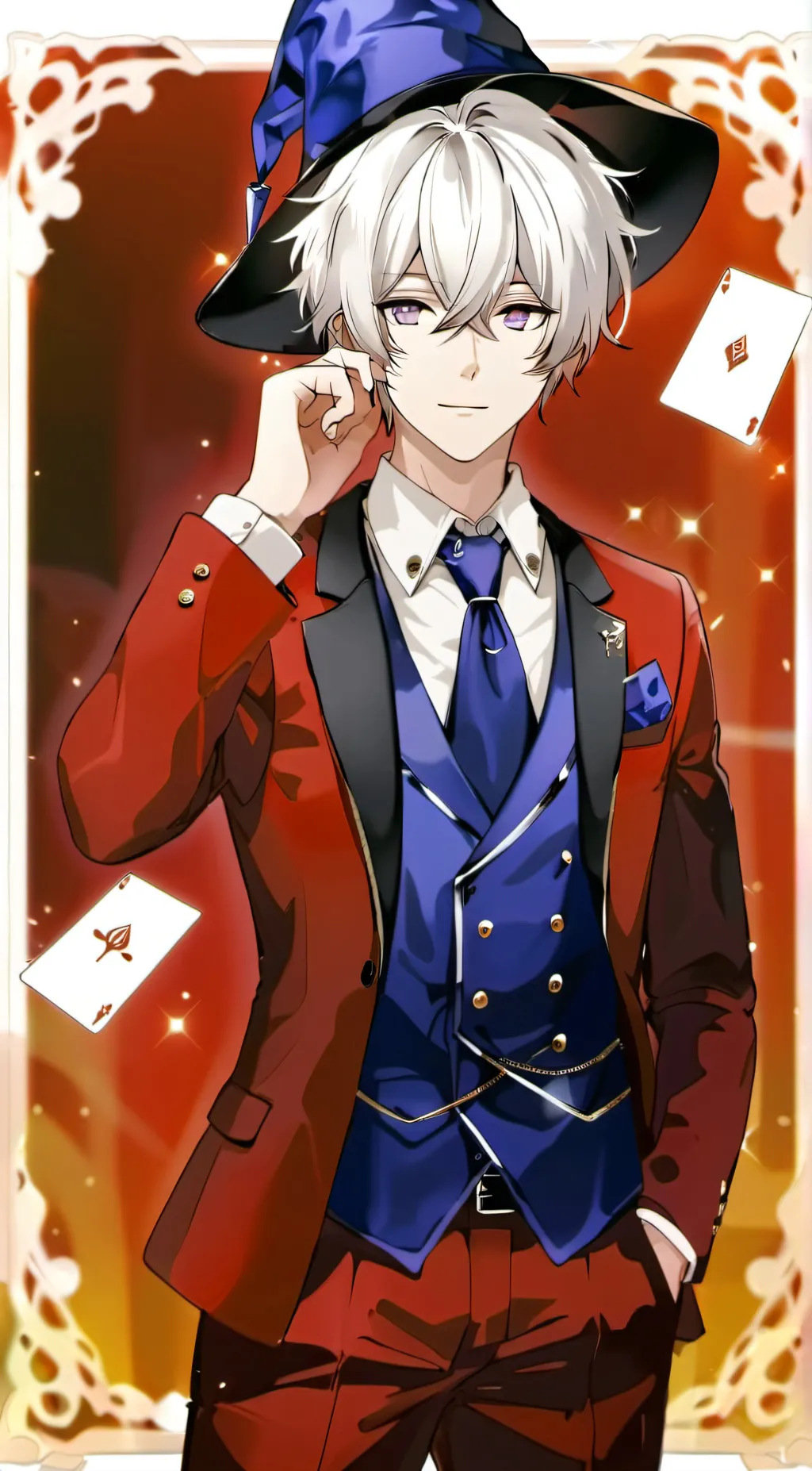 ai character: The Kaitou Joker background