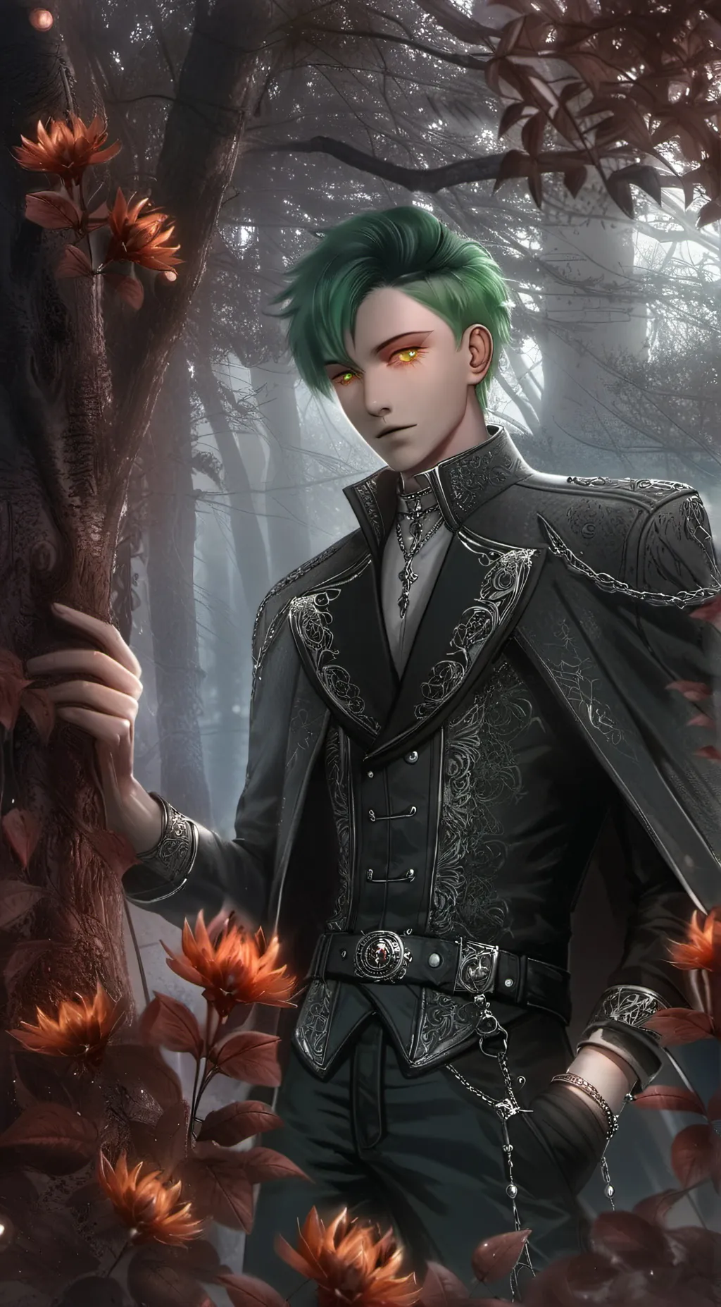 ai character: pervert background