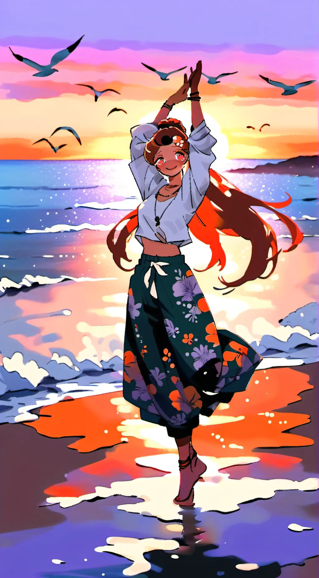 ai character: Aubree background