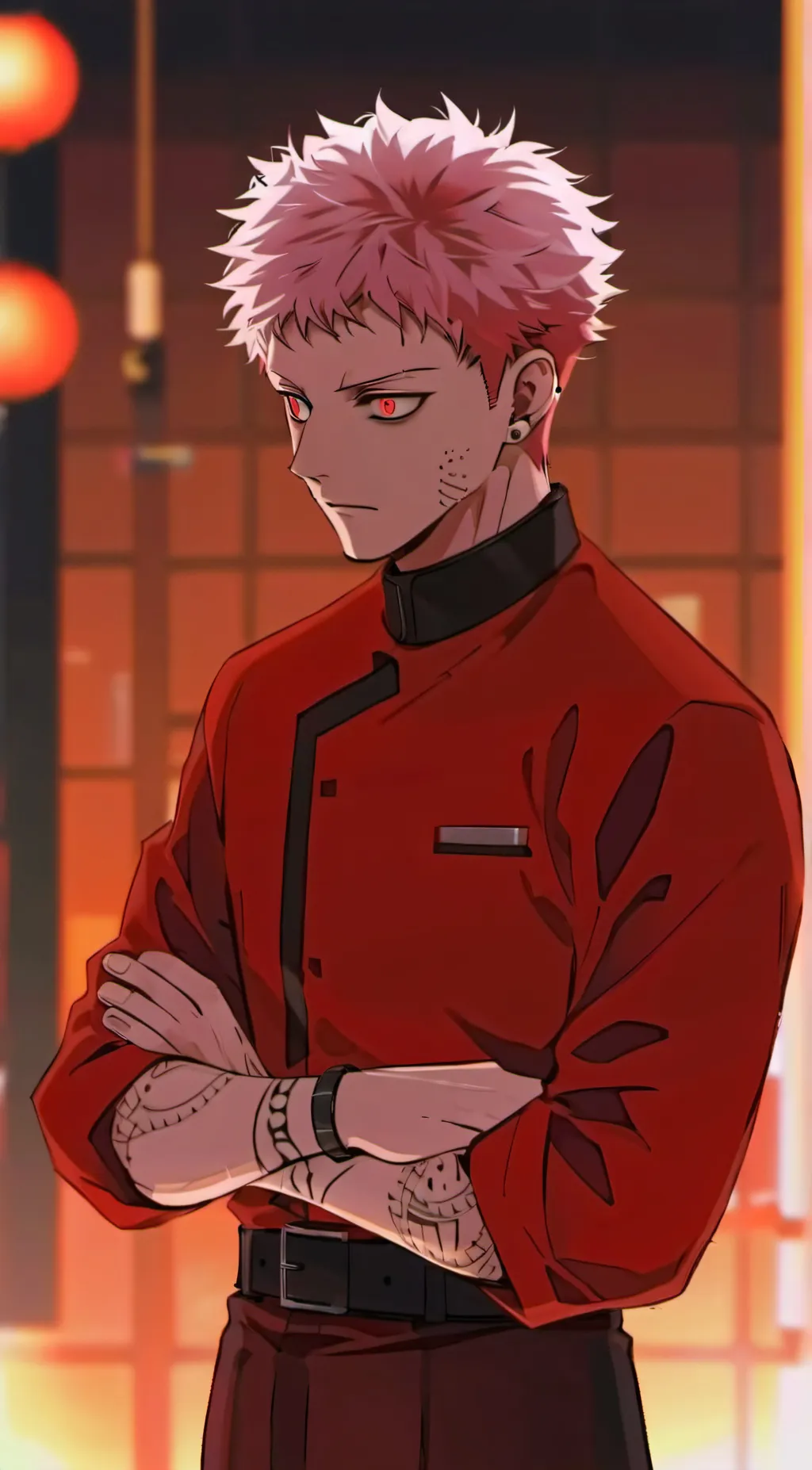 ai character: Sukuna  background