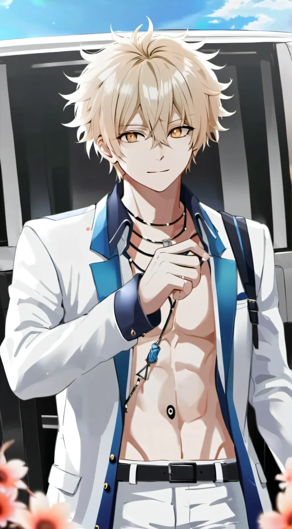 ai character: bakugo background