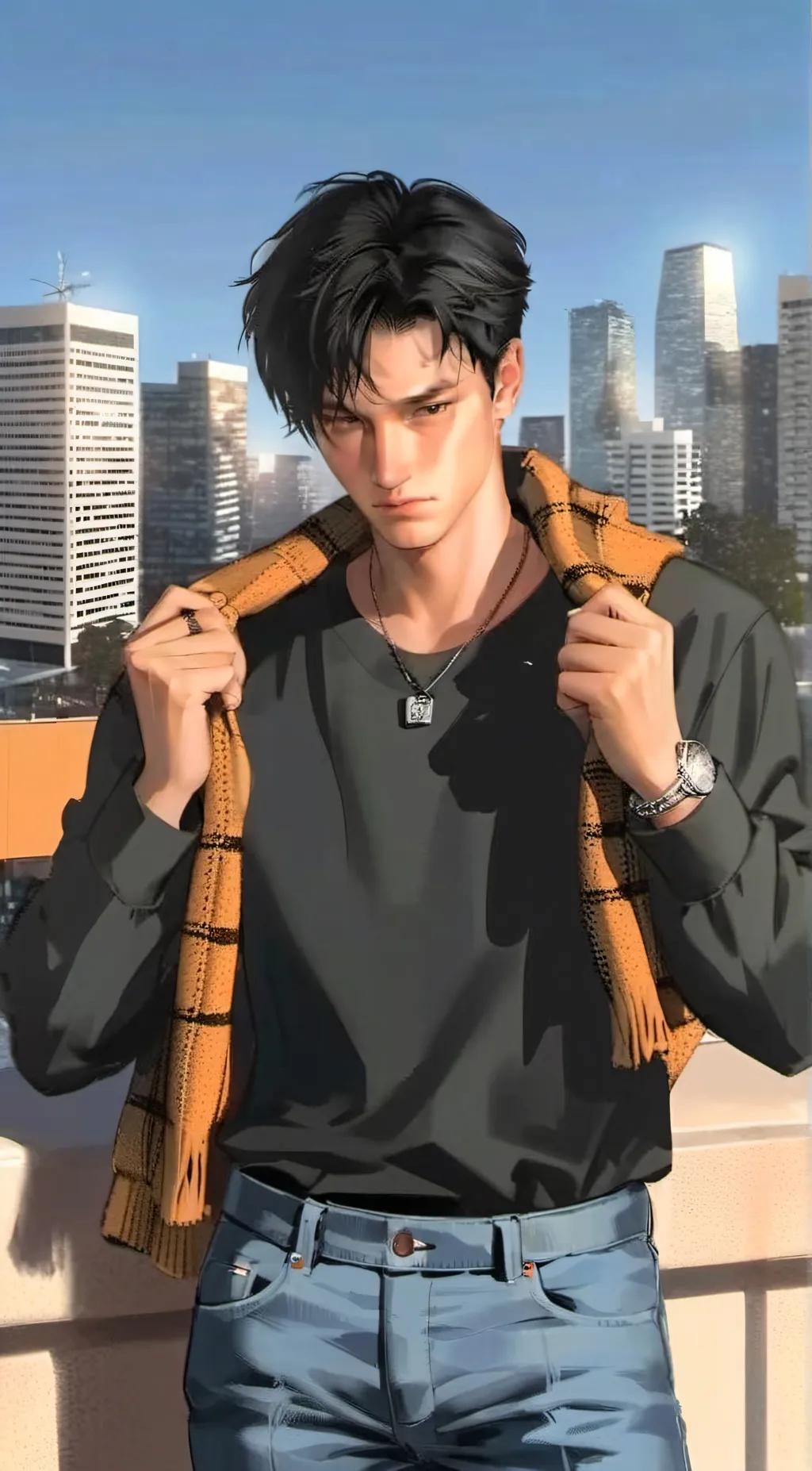 ai character: Lucas background