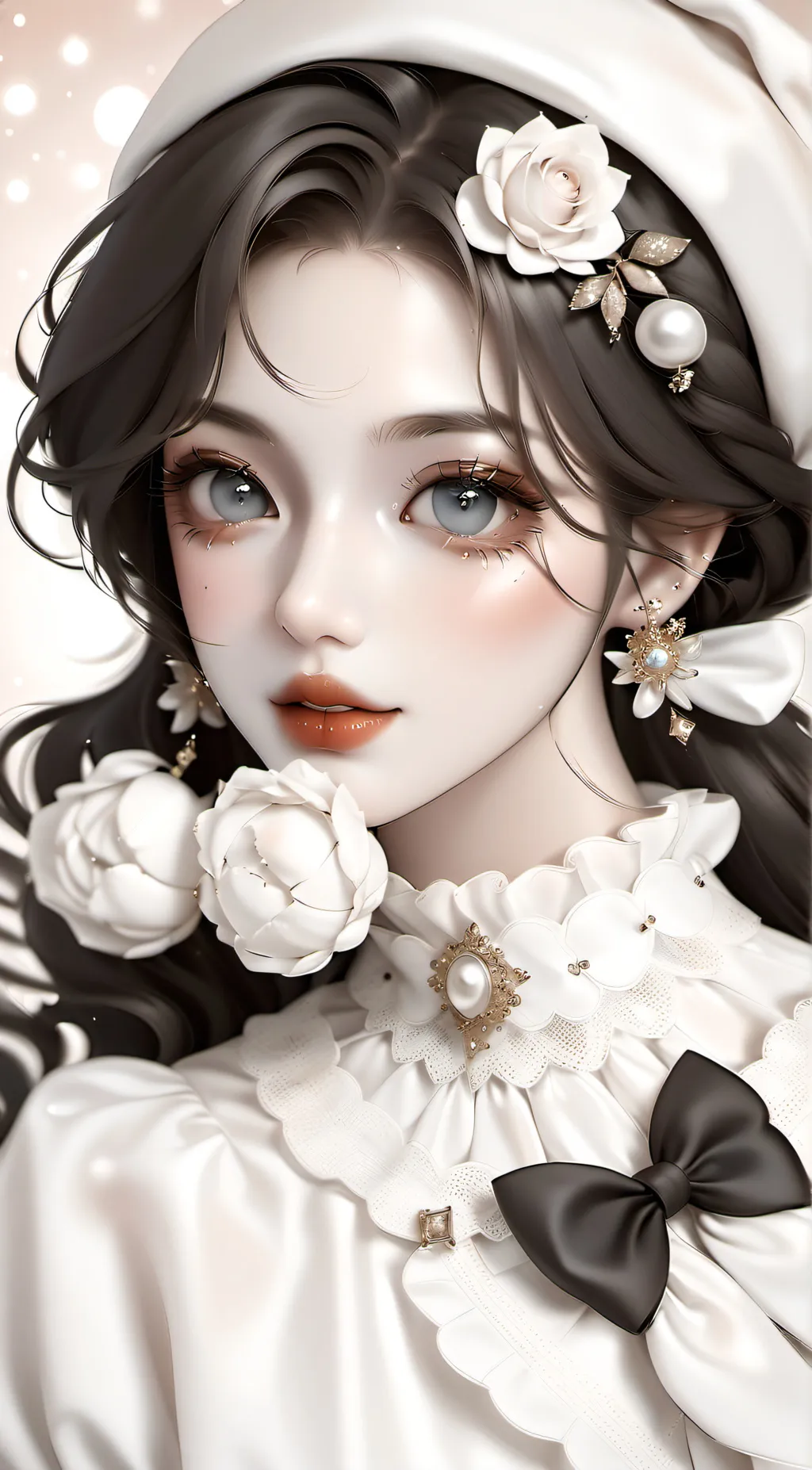 ai character: { ashly } background