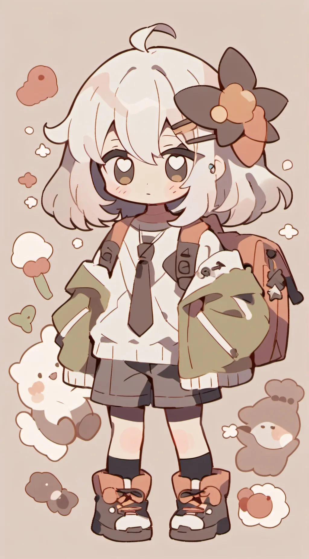 ai character: April background