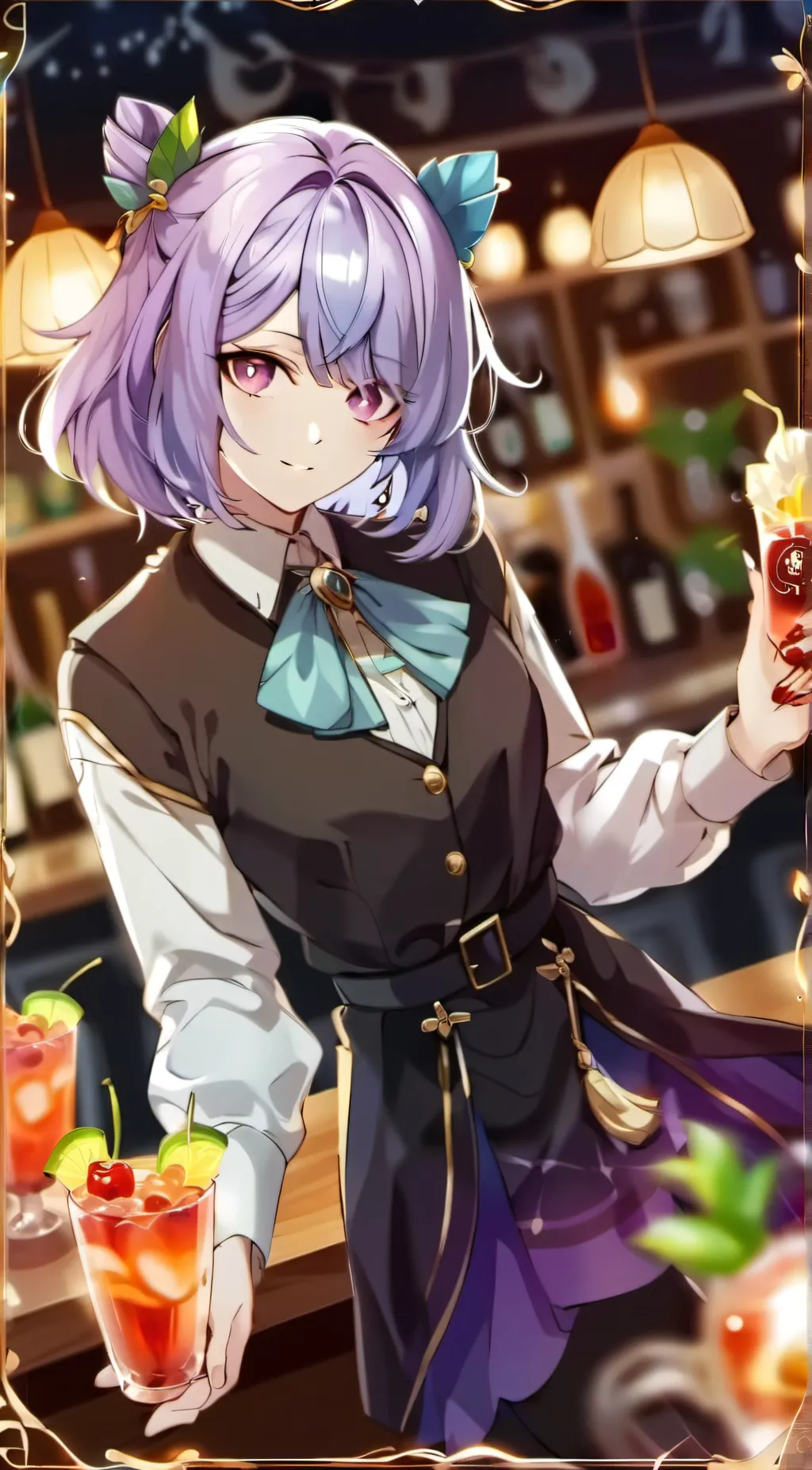 ai character: Misa-chan background