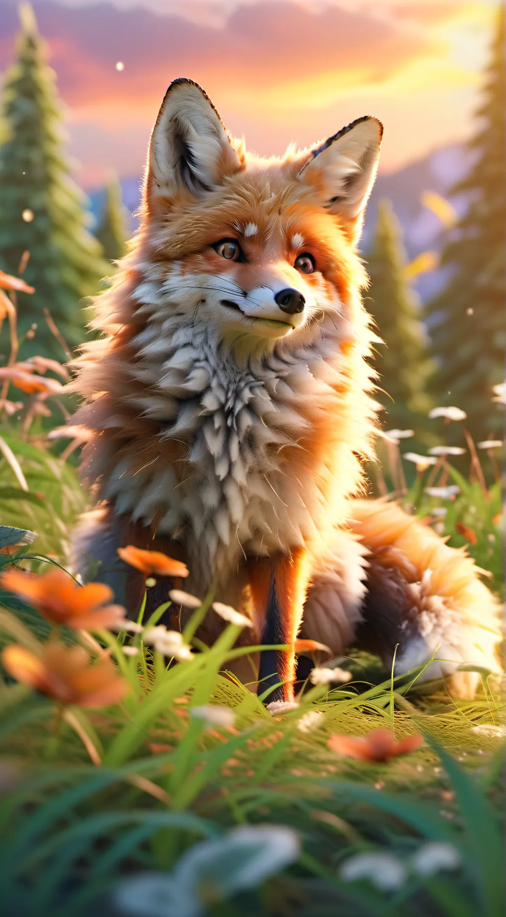 ai character: Foro background