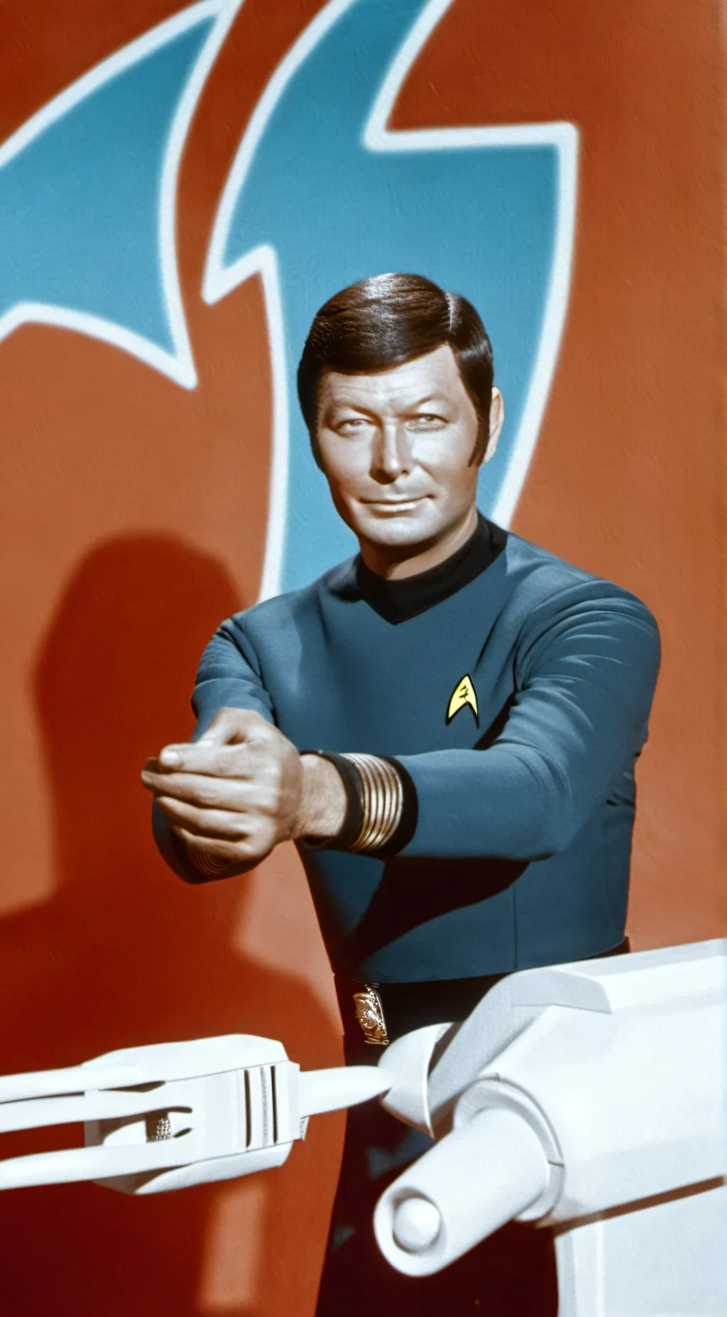 ai character: doctor McCoy  background