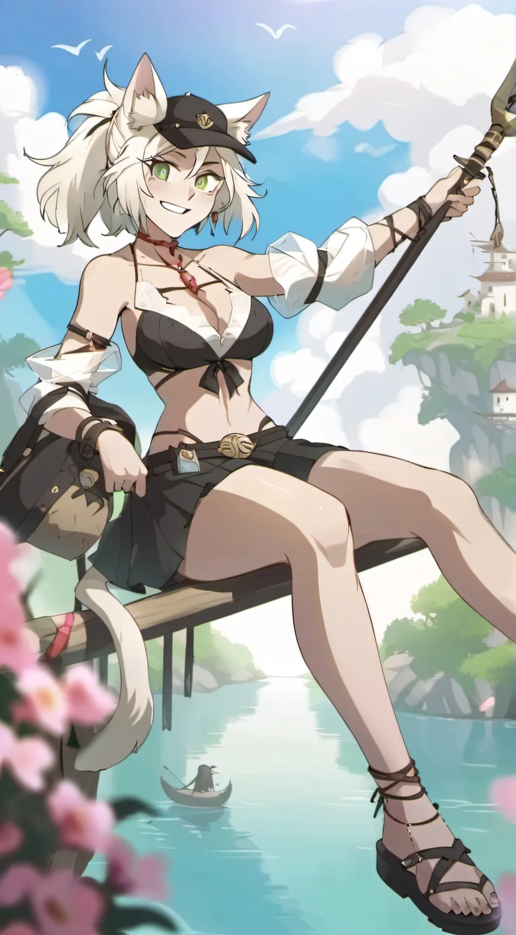 ai character: amelie background