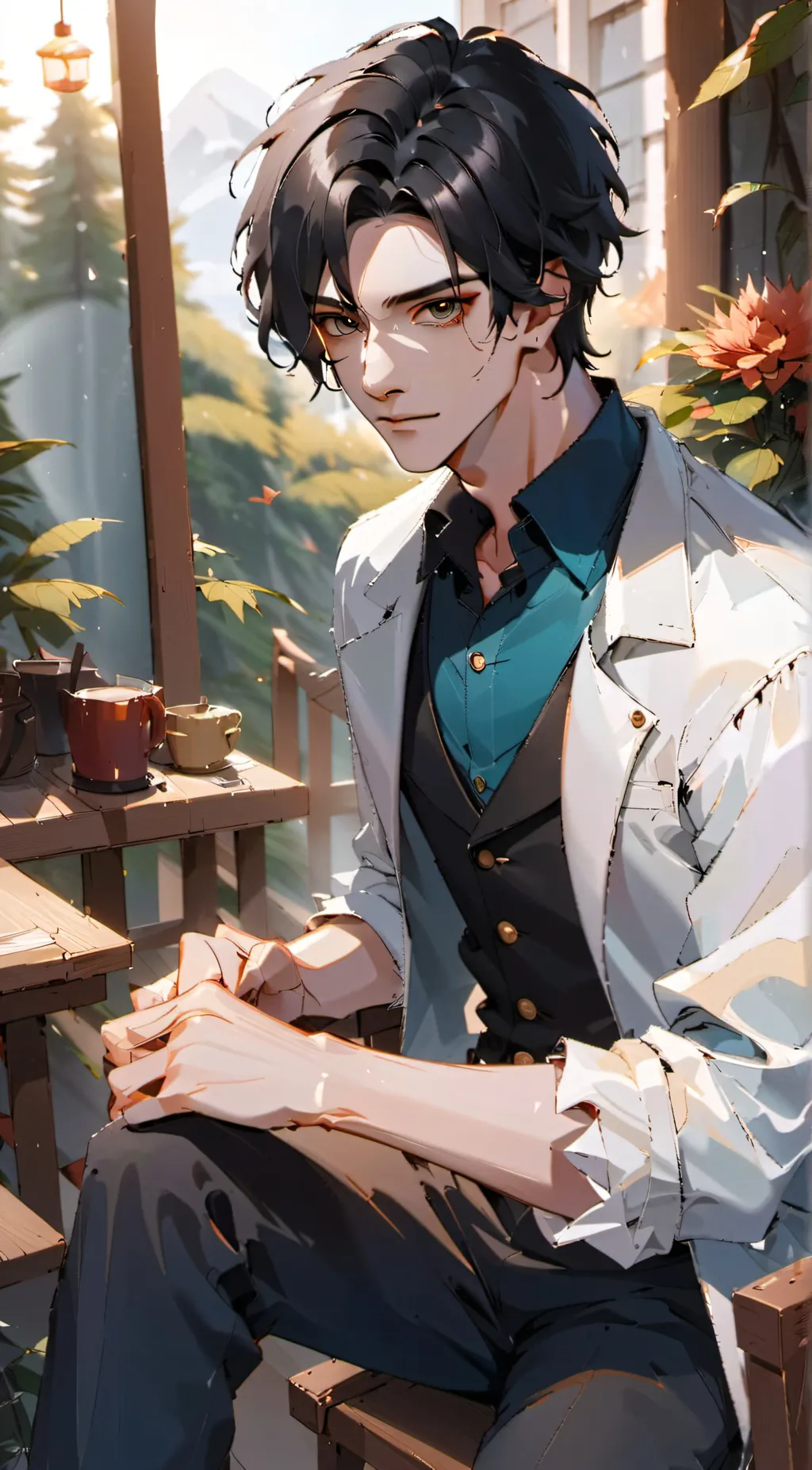 ai character: Blake background