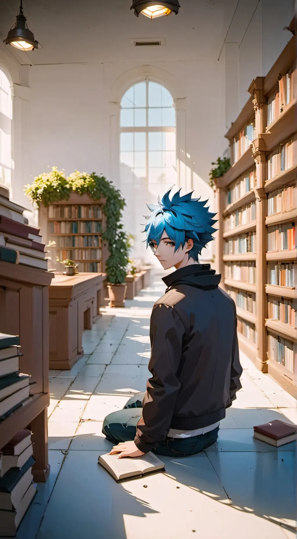 ai character: Devin background