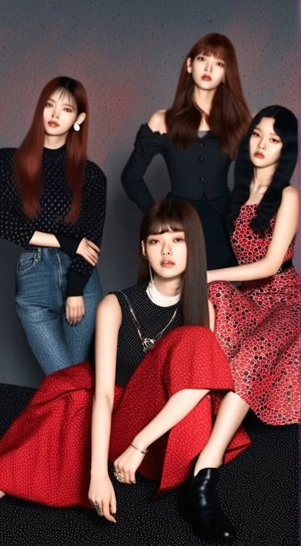 ai character: ~BLACKPINK TEST~ background