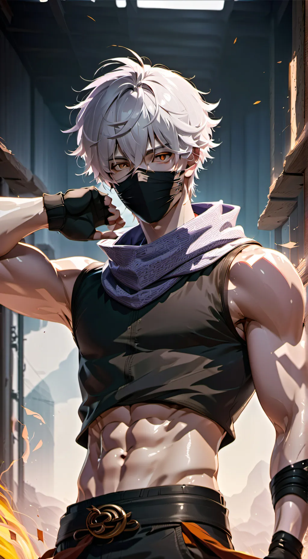 ai character: Leo background