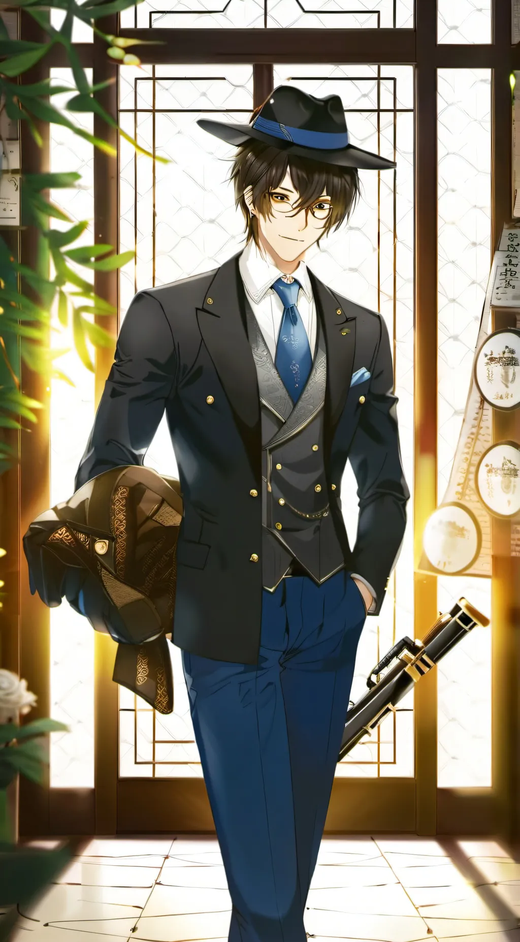 ai character: abcdefghij background