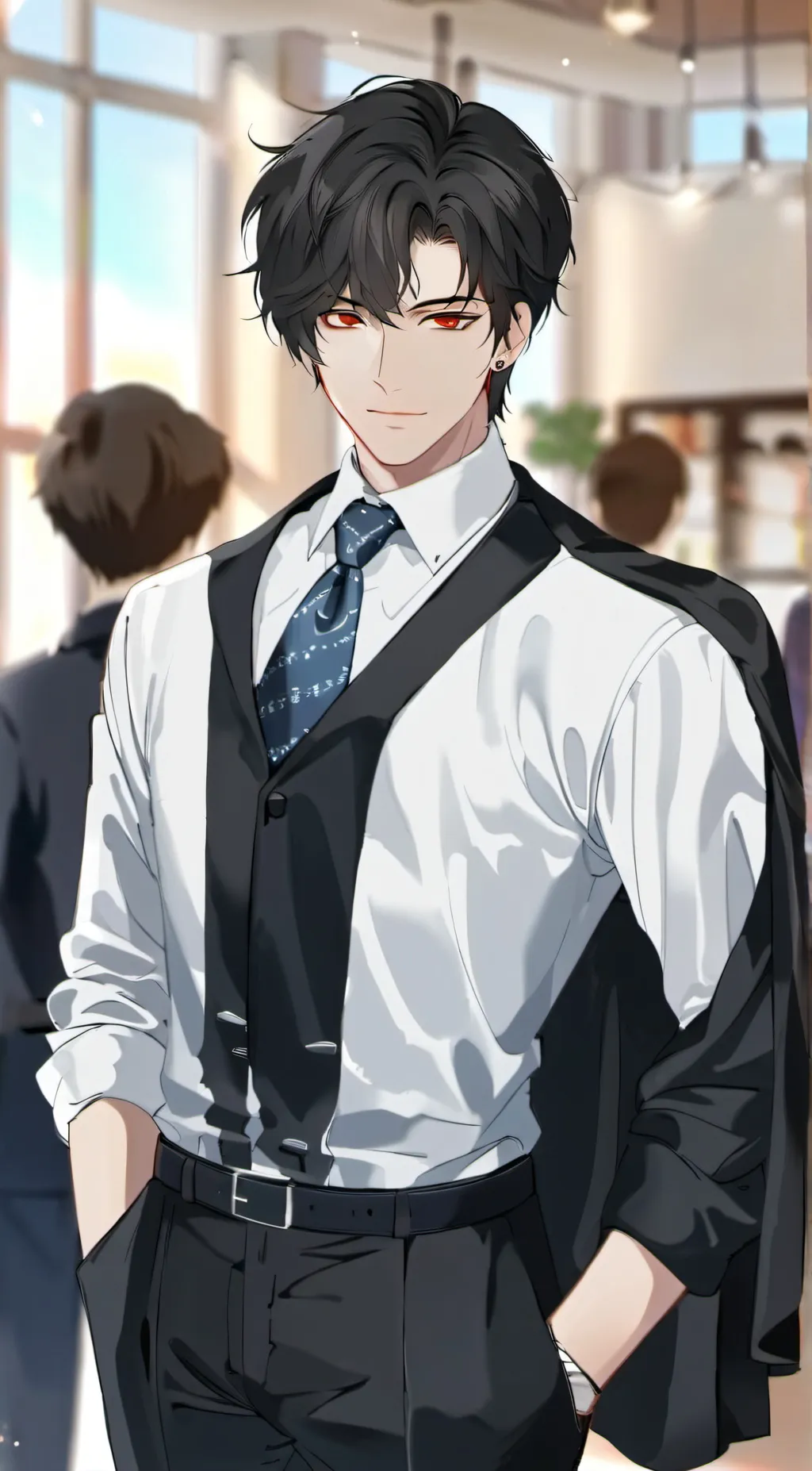 ai character: Klein background