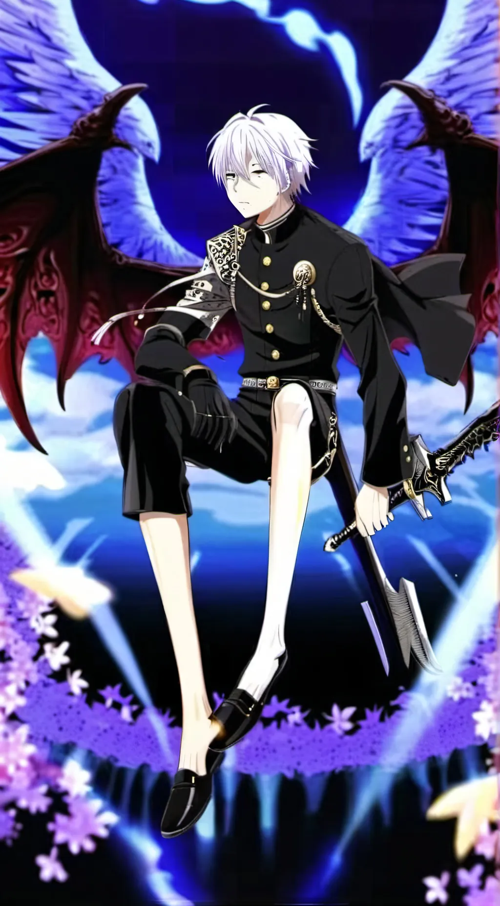 ai character: Dino from Tensura  background