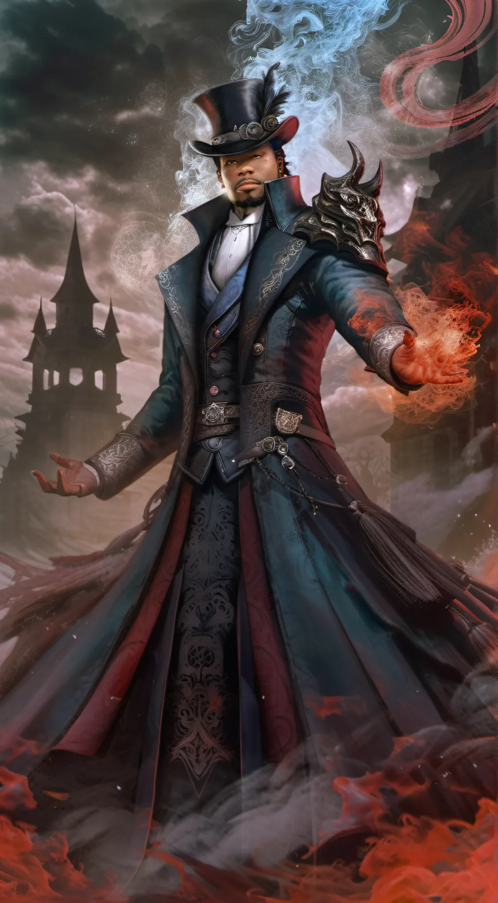 ai character: Malcolm background