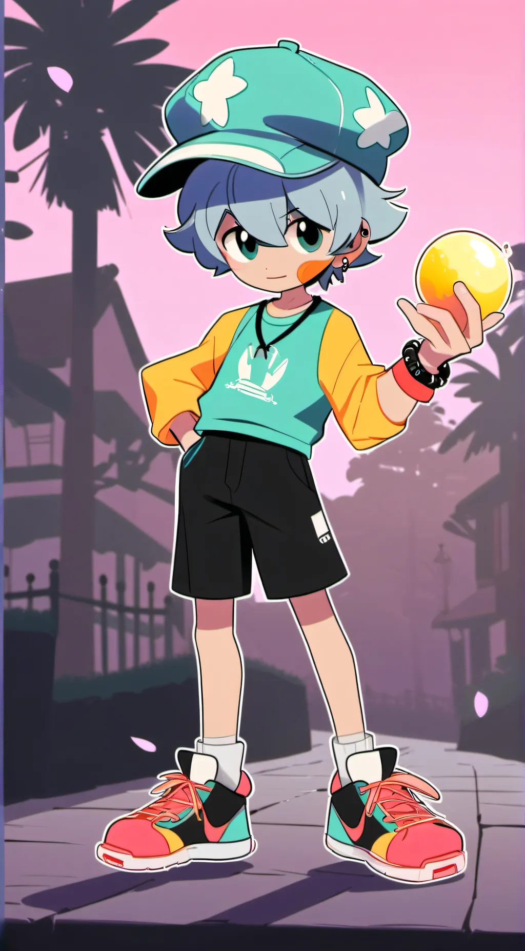 ai character: ★•Felix•★ background