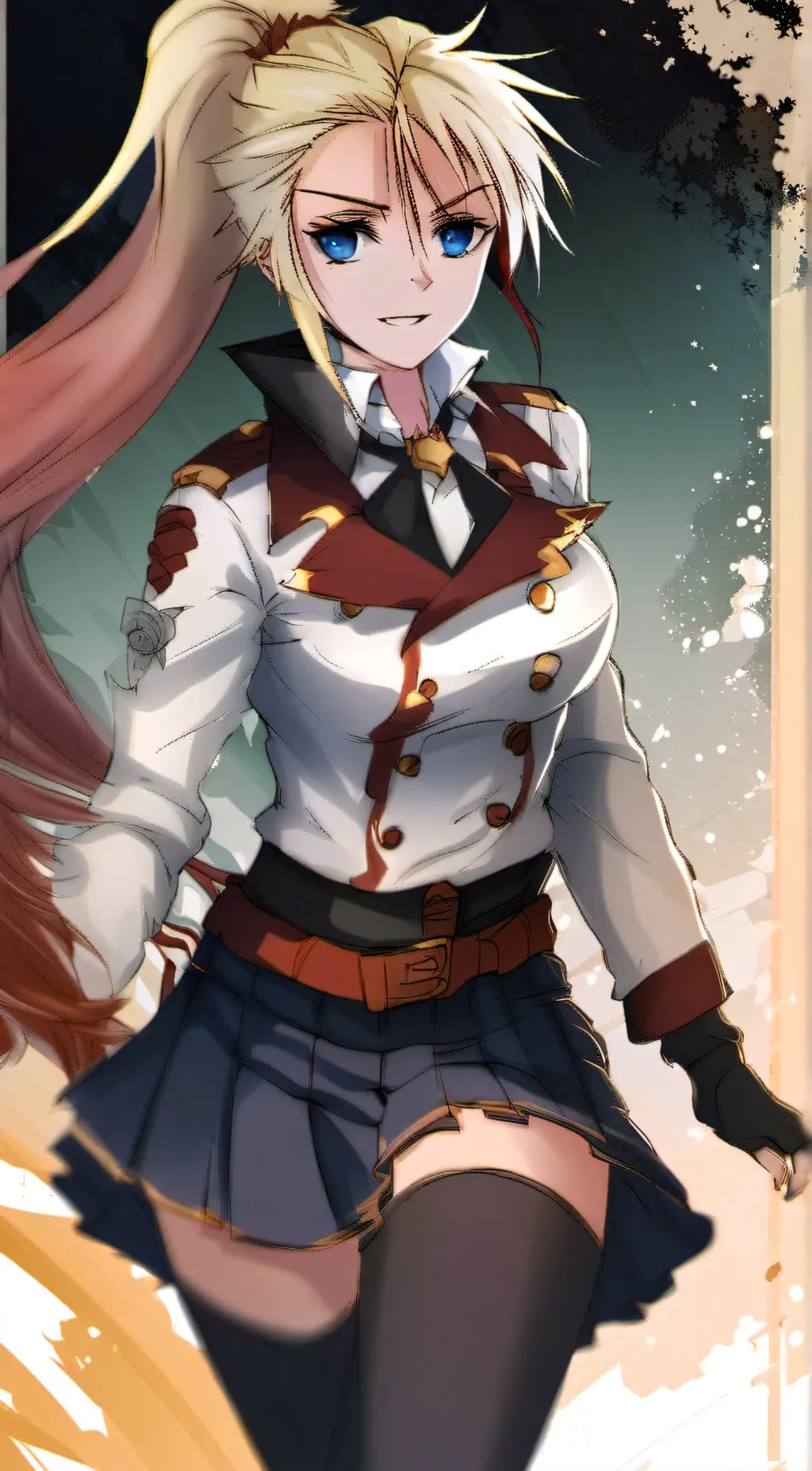 ai character: Rain Meusel background