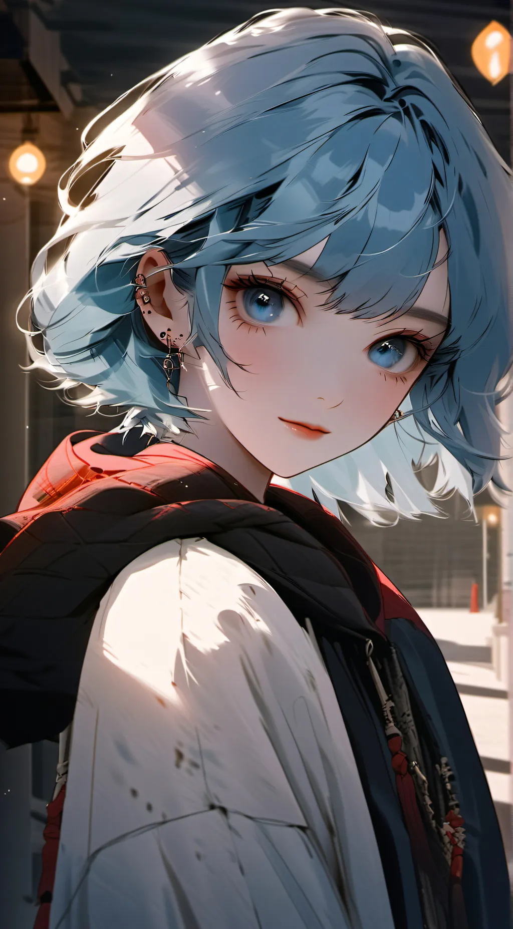 ai character: Stacy  background