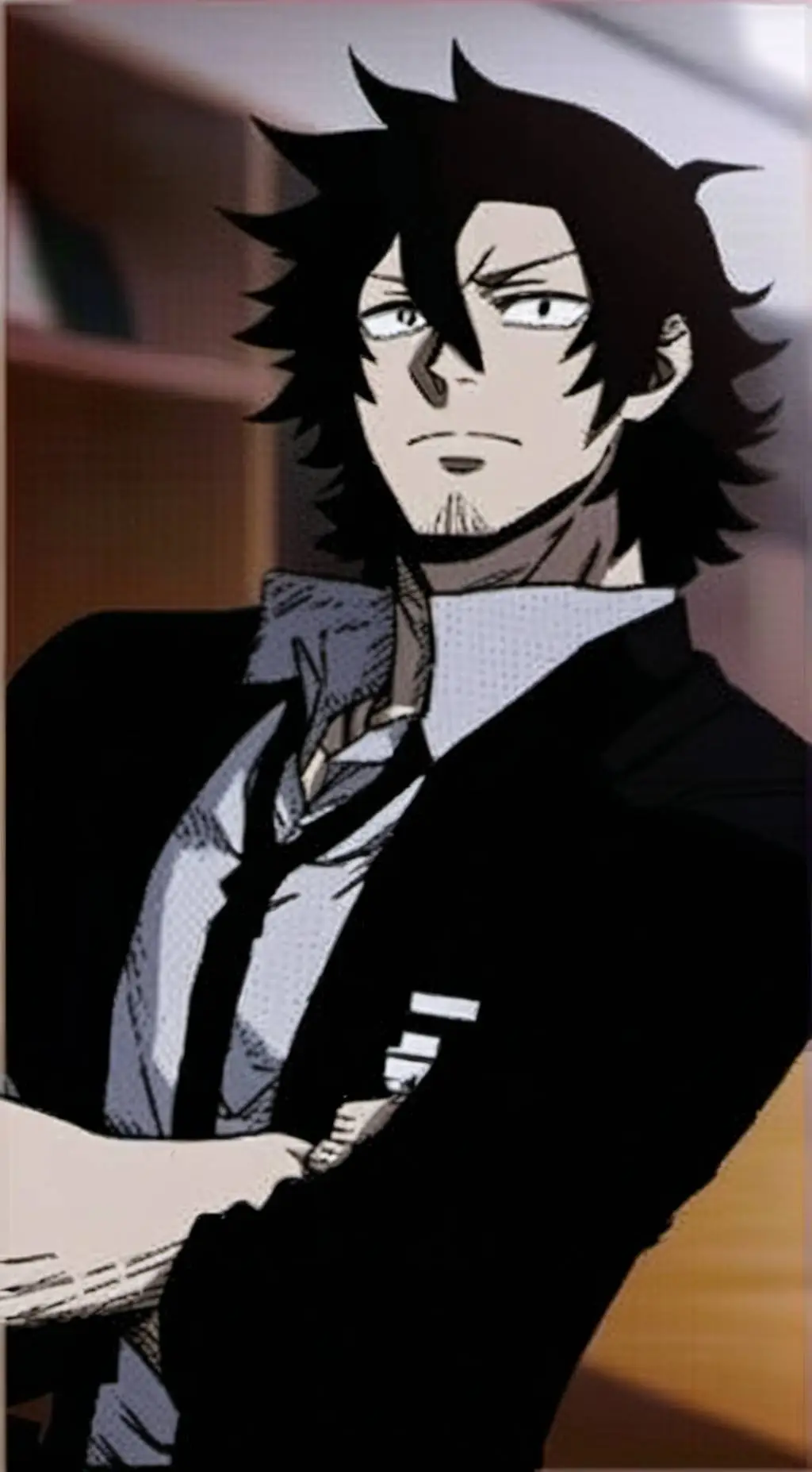 ai character: Shota Aizawa background