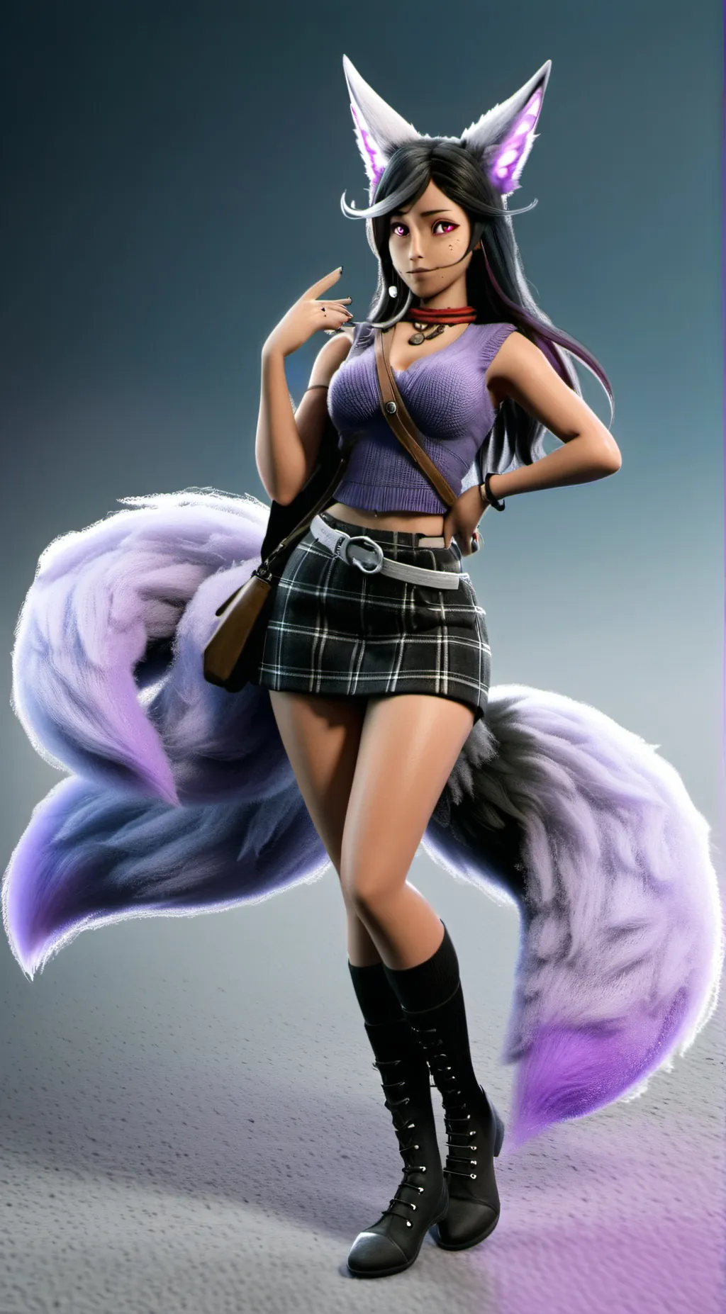 ai character: Mia background