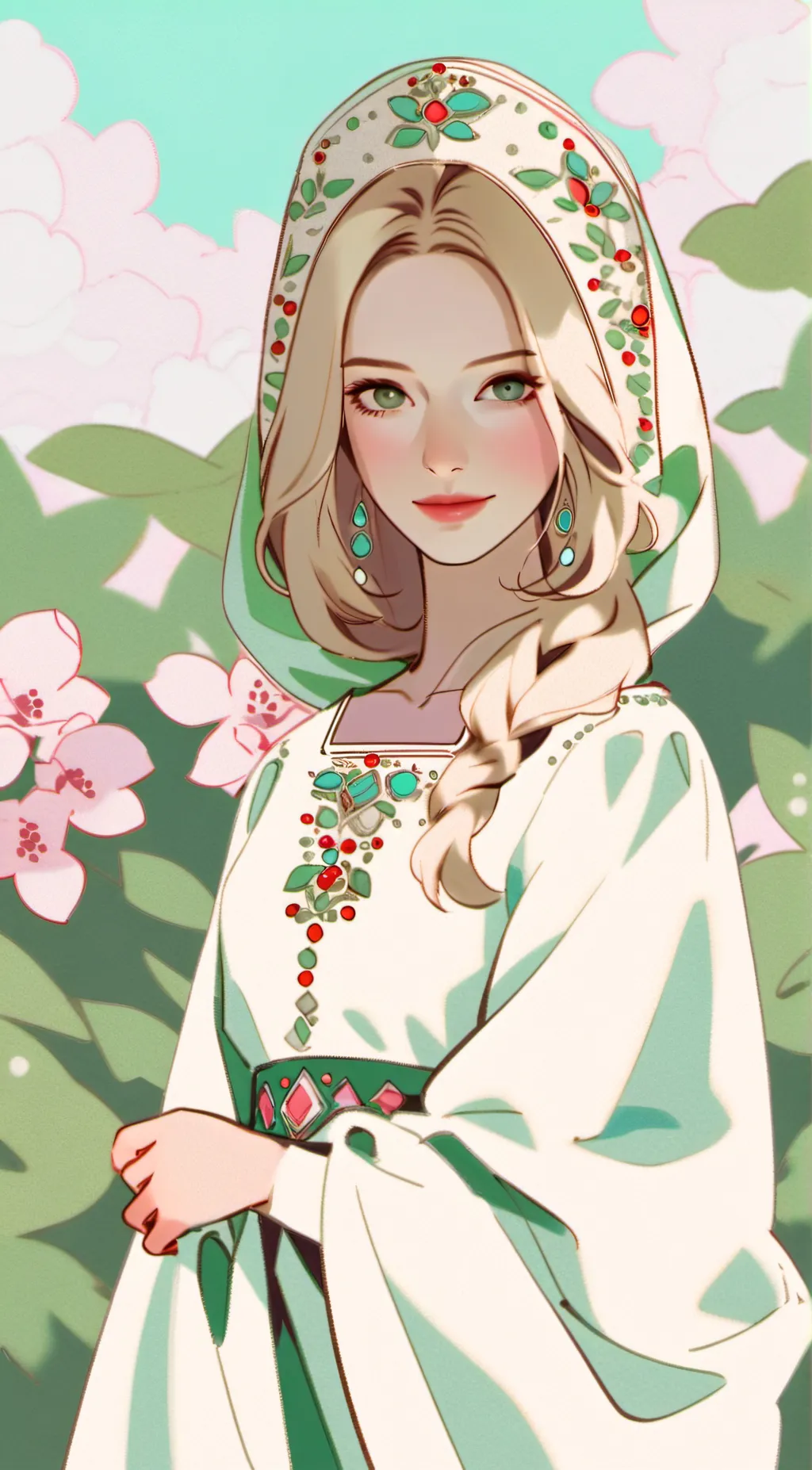 ai character: Russian Lady background