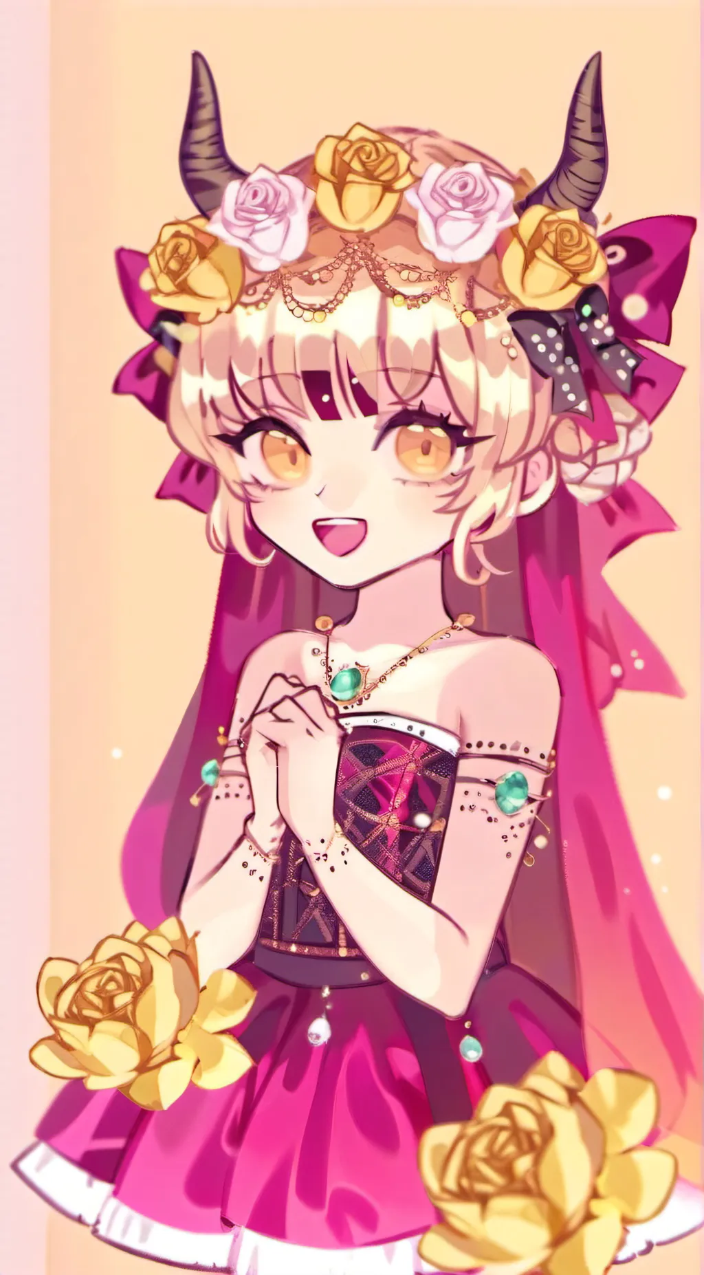 ai character: Y3LLOW background