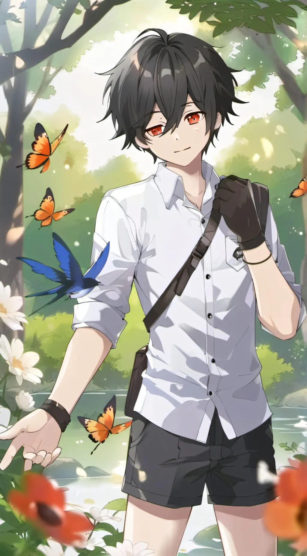 ai character: Benjamin background