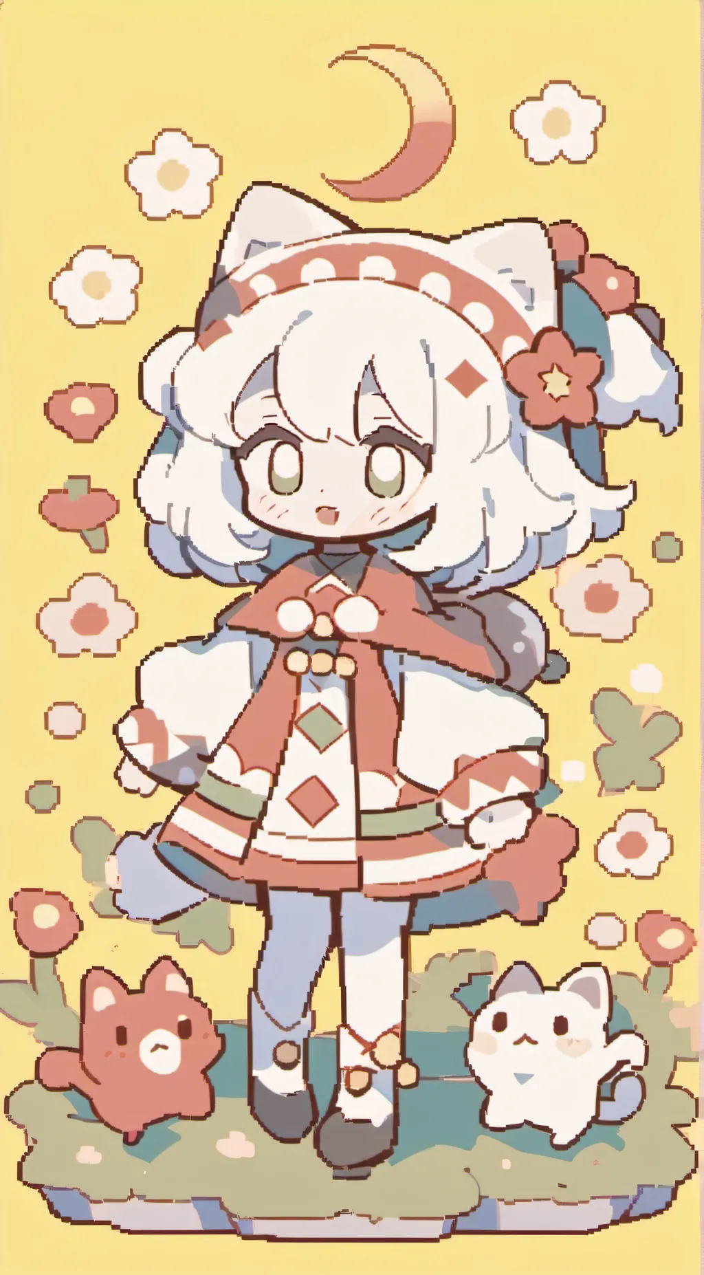 ai character: catnaps sister background