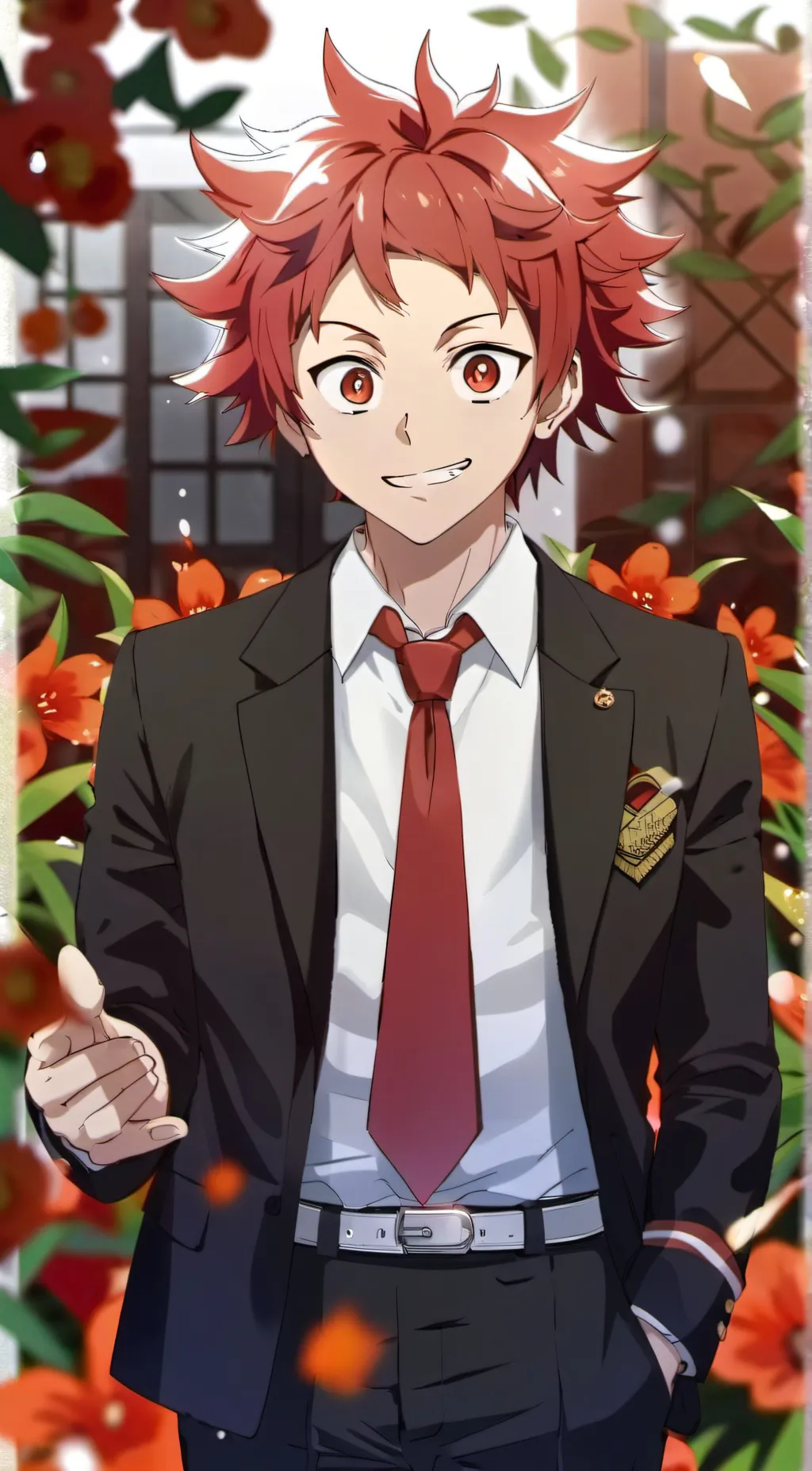 ai character: mha sleepover background