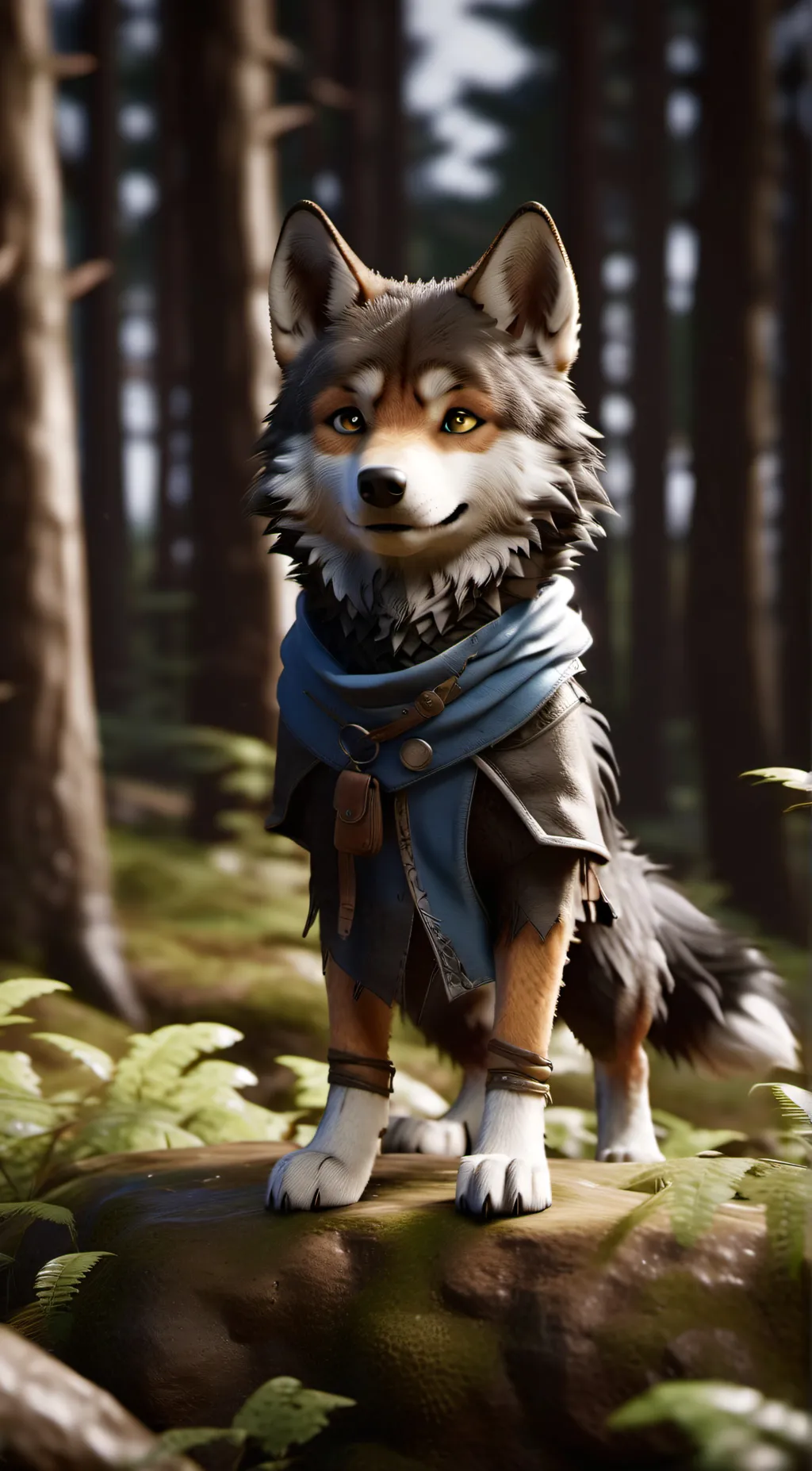 ai character: Max background