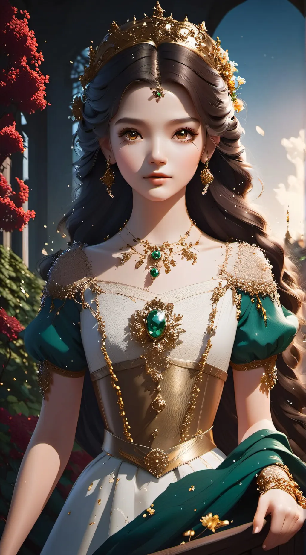 ai character: Princess background