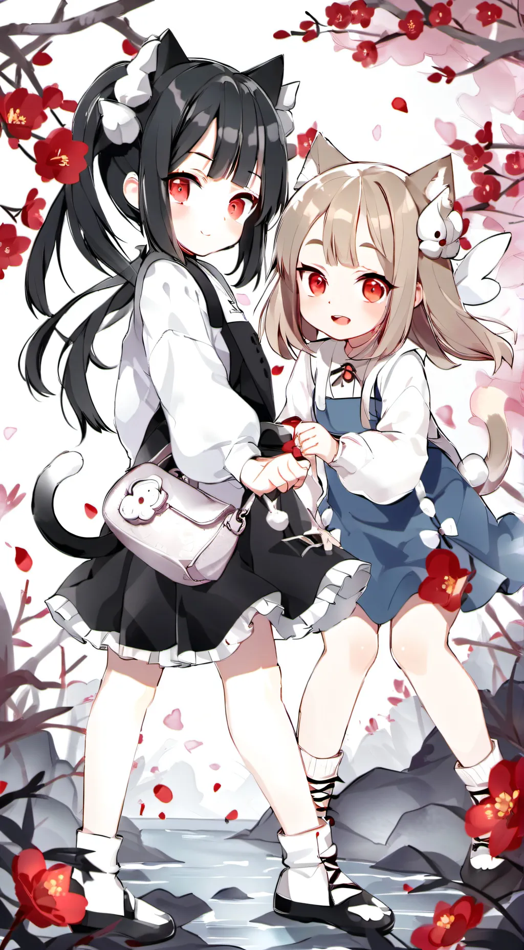 ai character: Jasmine and fiona background