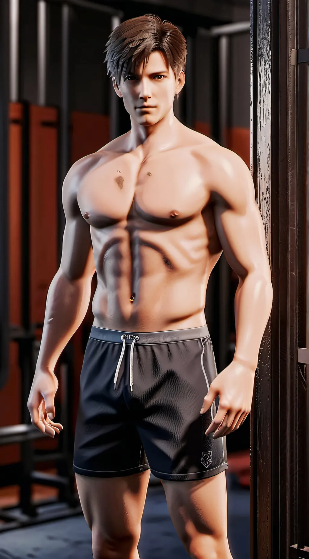 ai character: Pa pa Theo  background