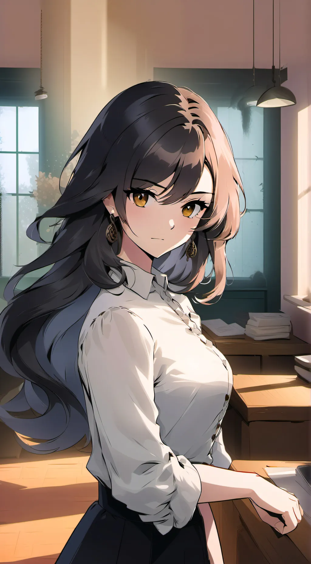 ai character: youko uzumaki background