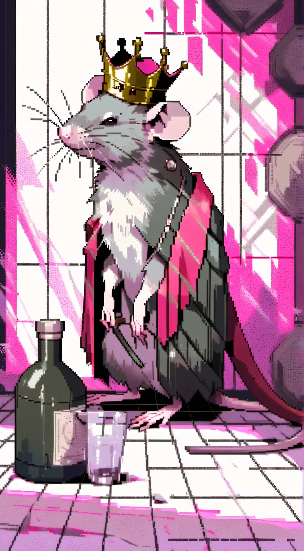 ai character: The Rat King background