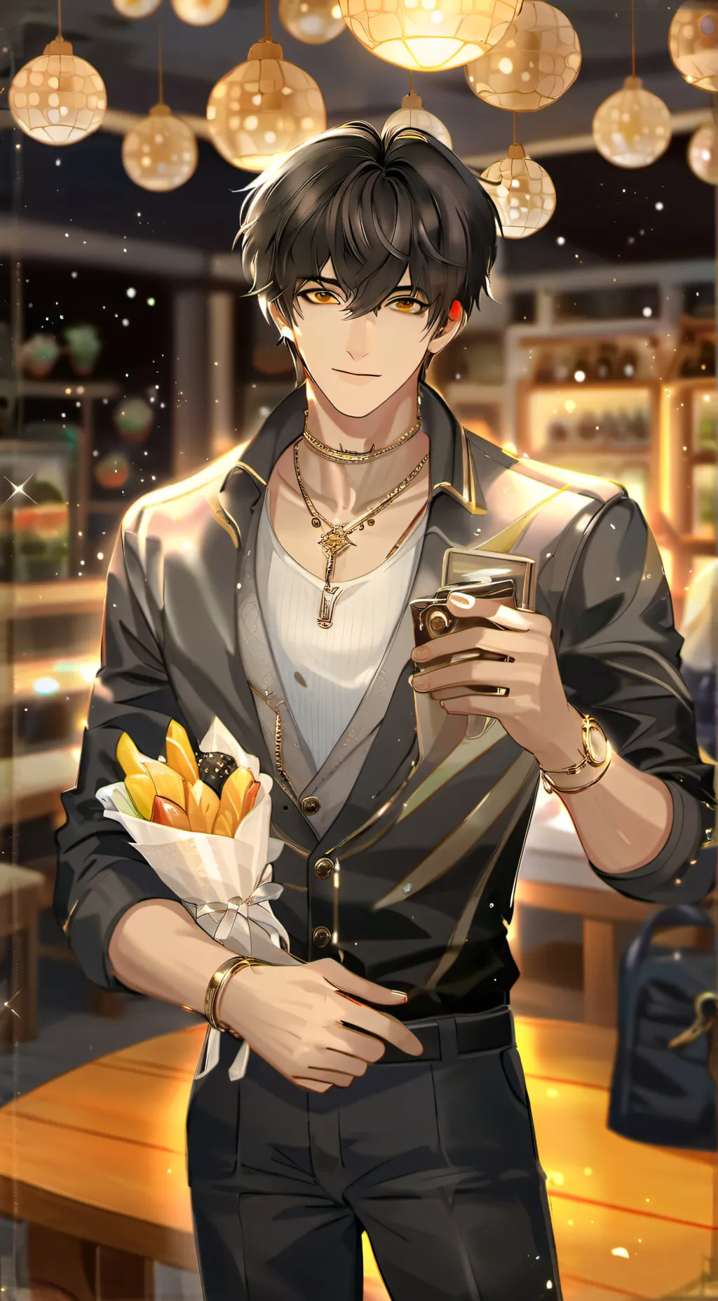 ai character: Andrew background