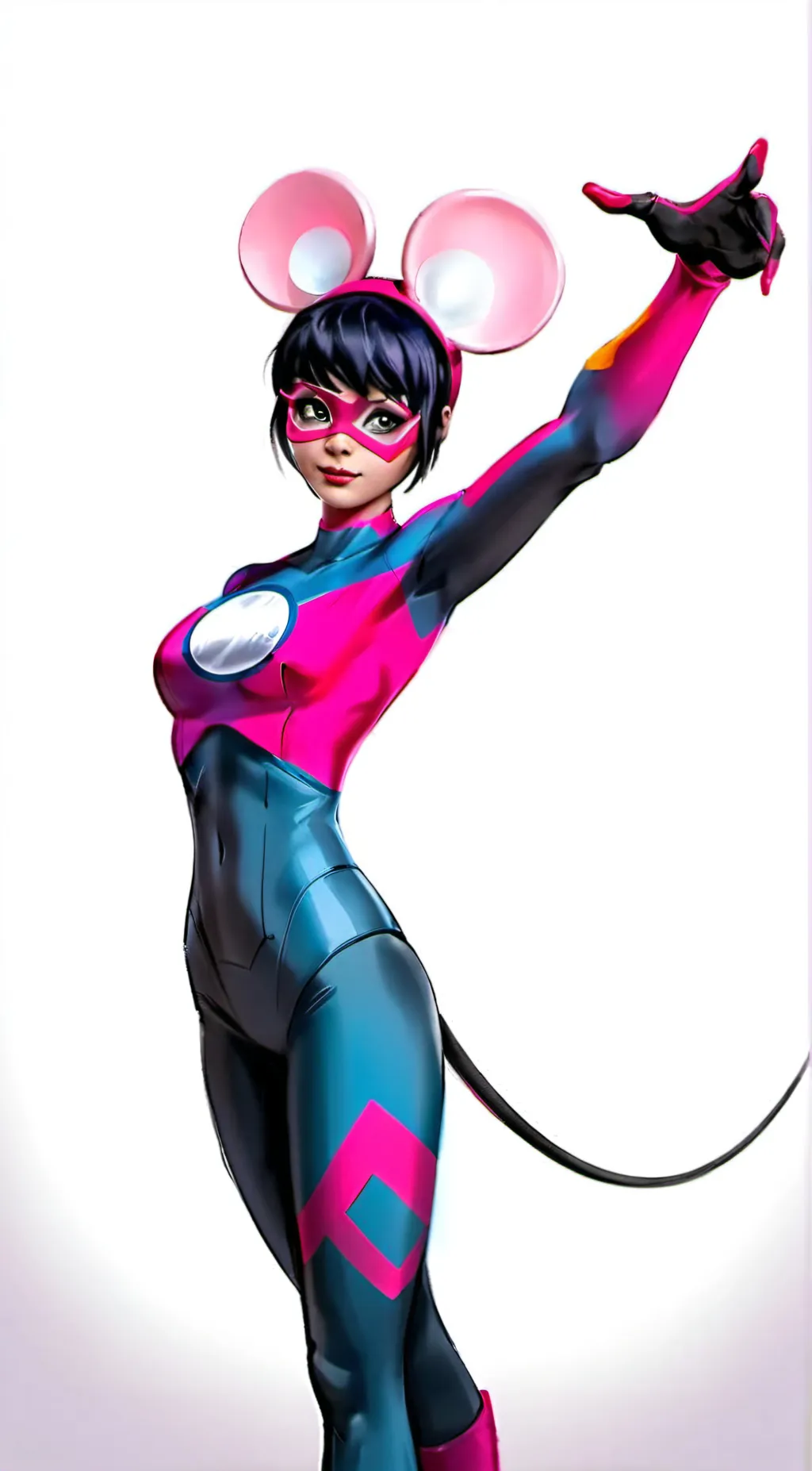 ai character: mouse girl background