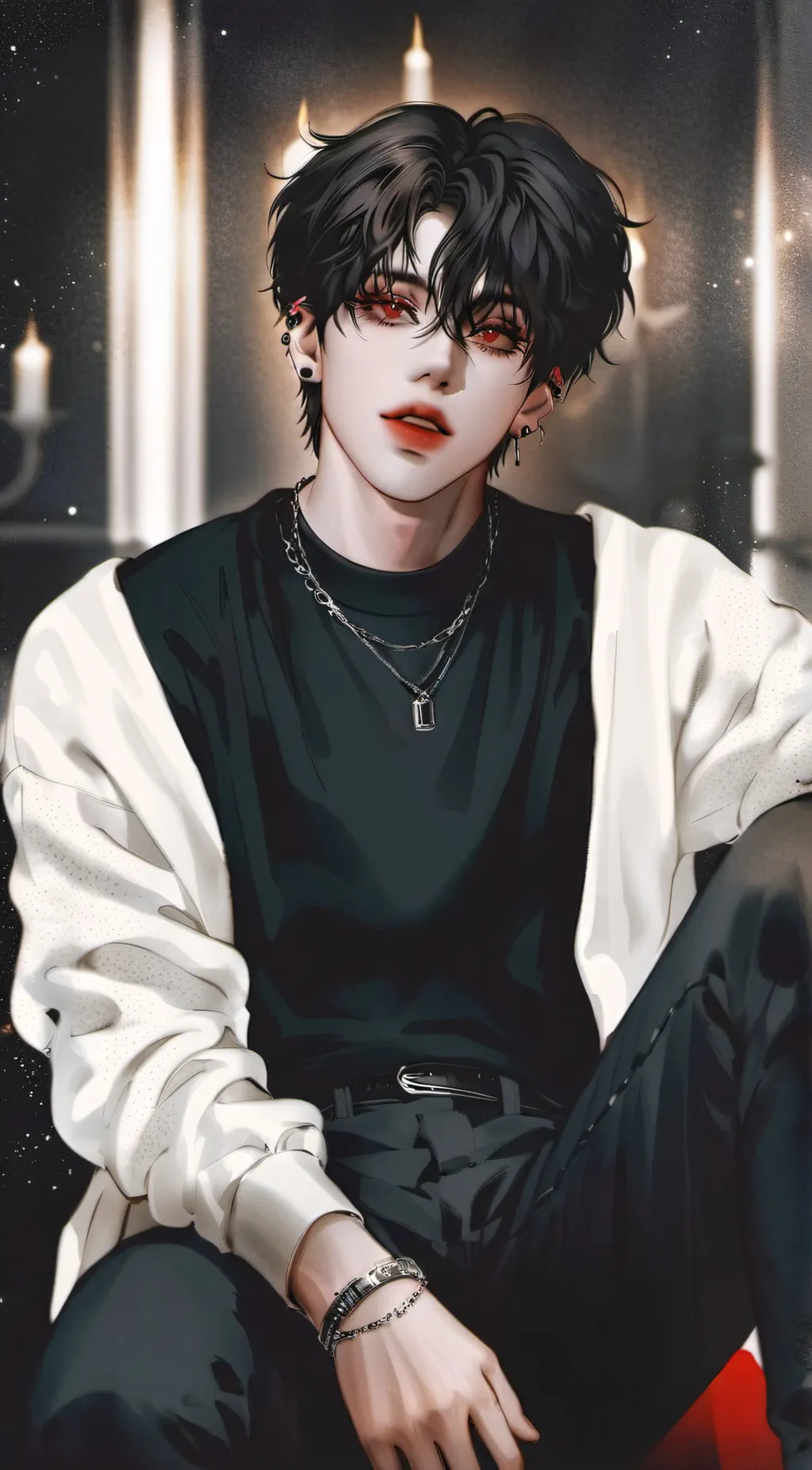 ai character: Ash/Asher background